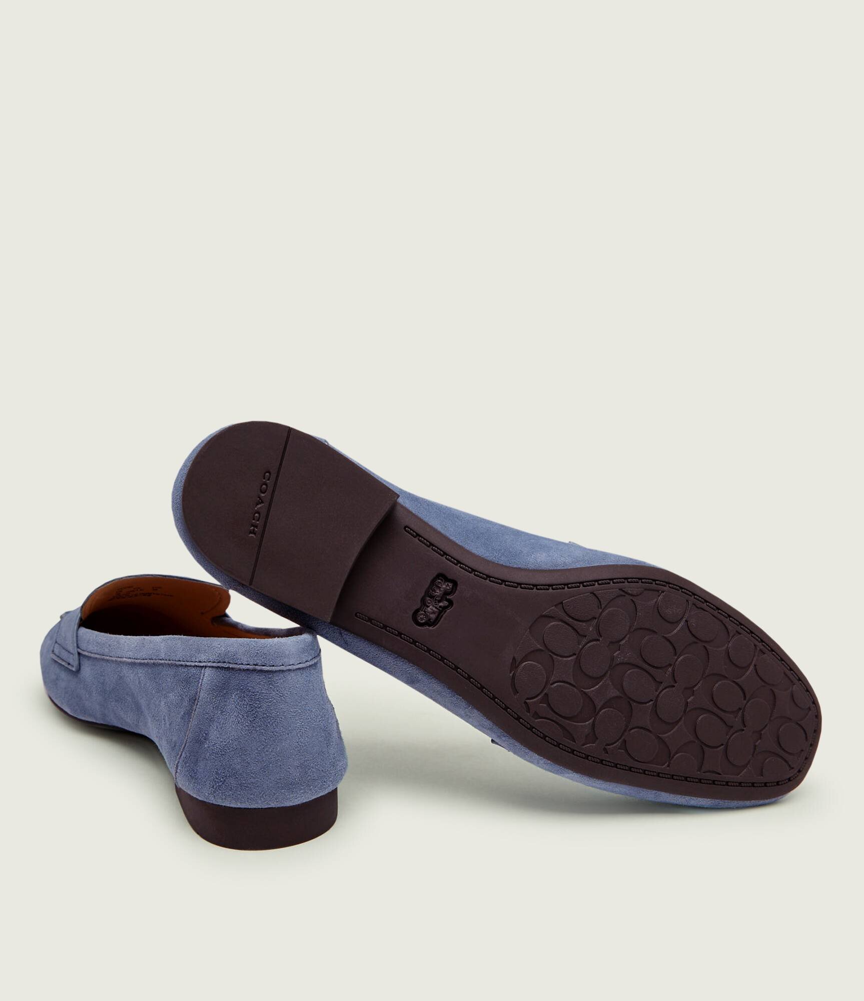 Coach Mocasini Sculpted C | piele întoarsă