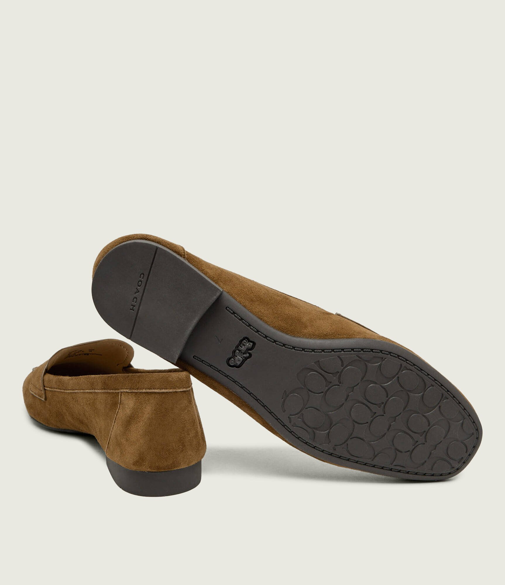 Coach Mocasini Sculpted C | piele întoarsă