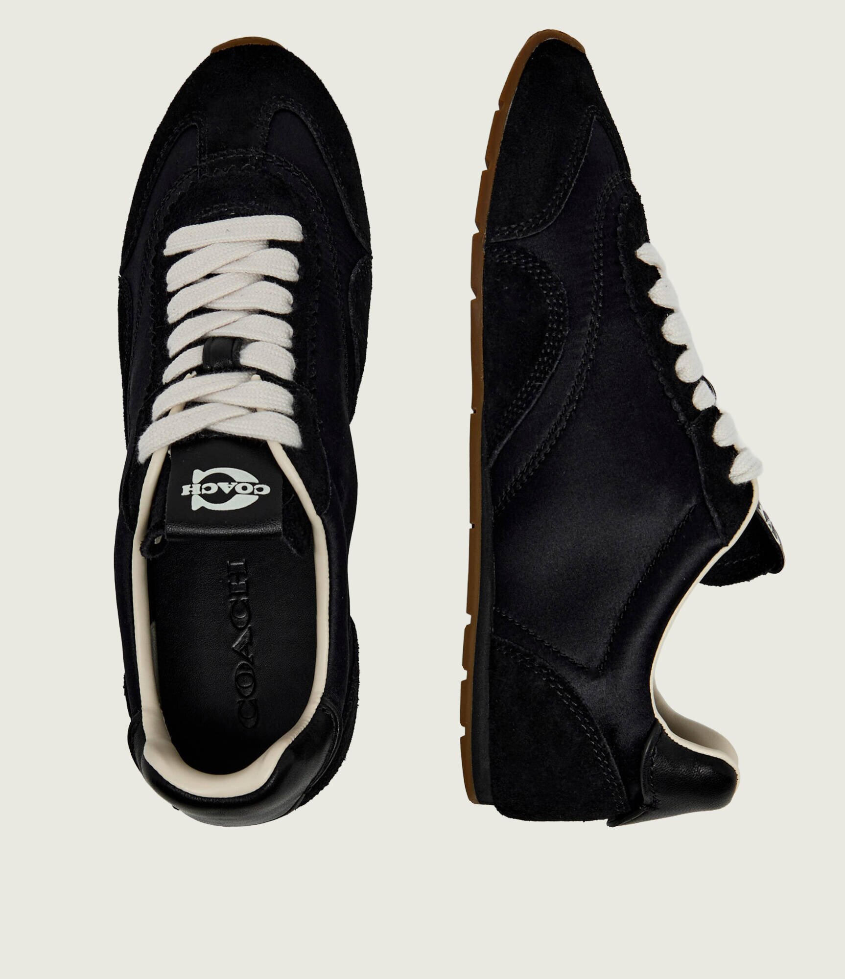 Coach Sneakers Flat | piele întoarsă