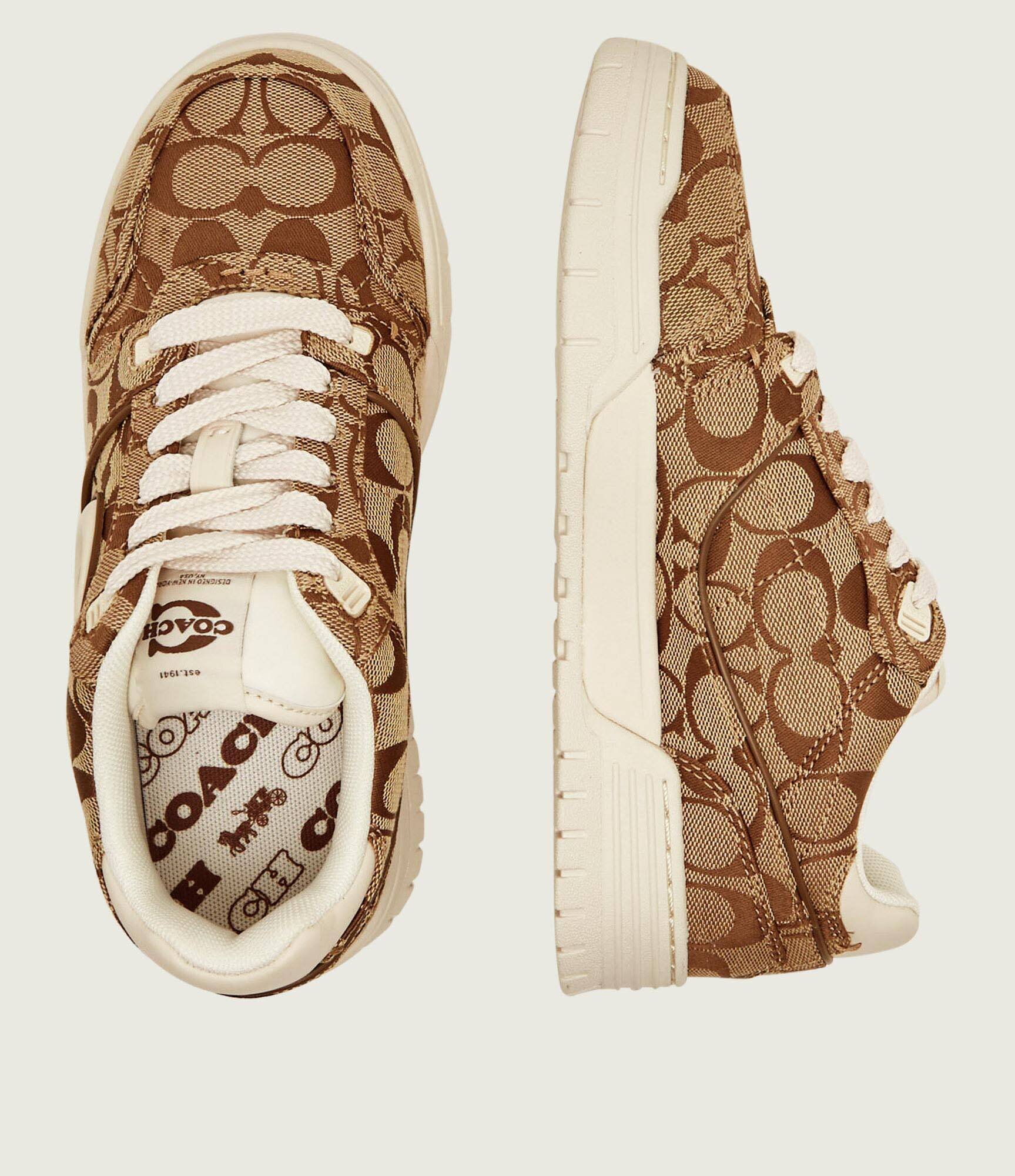 Coach Sneakers Soho cu adaos de piele