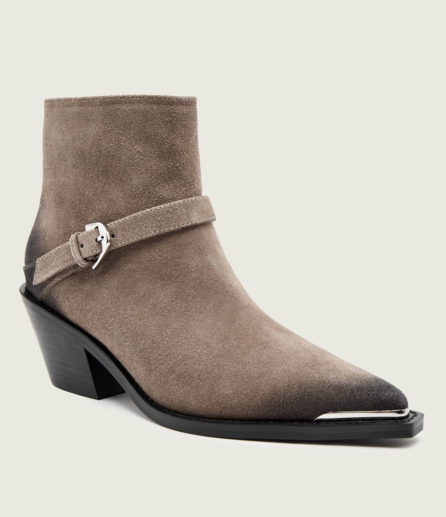 Coccinelle Cizme cowboy Connie | piele întoarsă