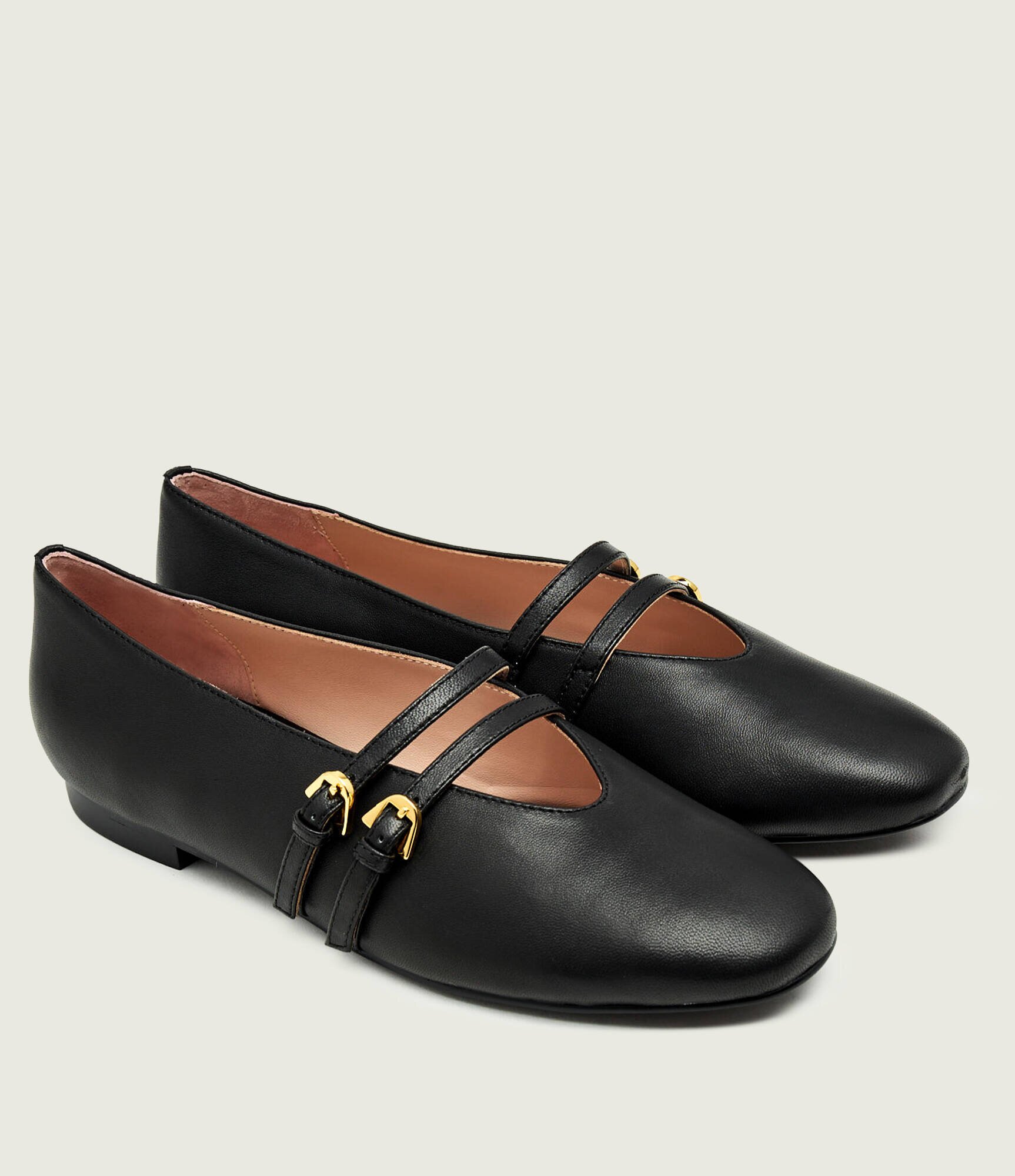 Coccinelle De piele balerini Risako Mary Jane