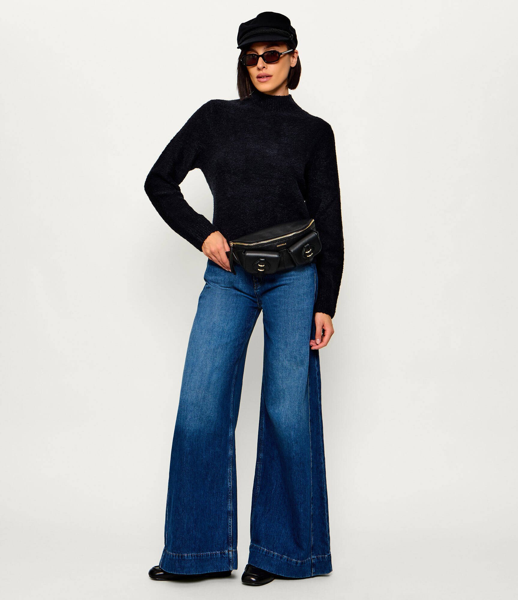 Coccinelle De piele borsetă Mavery
