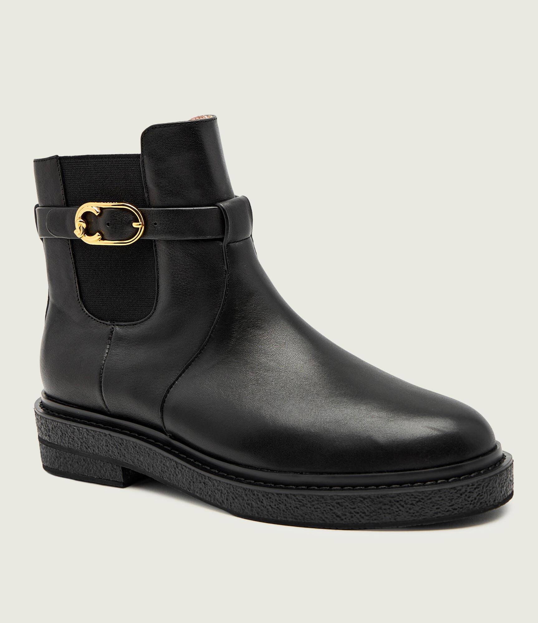 Coccinelle De piele botine C-Saddle