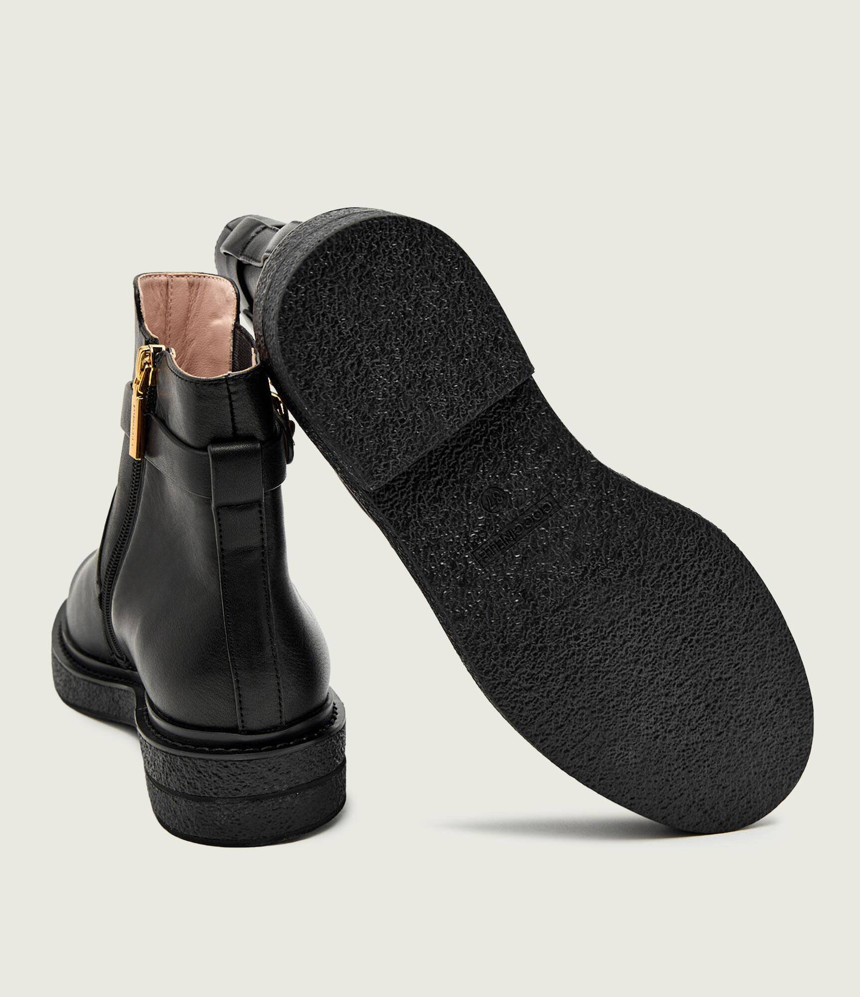 Coccinelle De piele botine C-Saddle