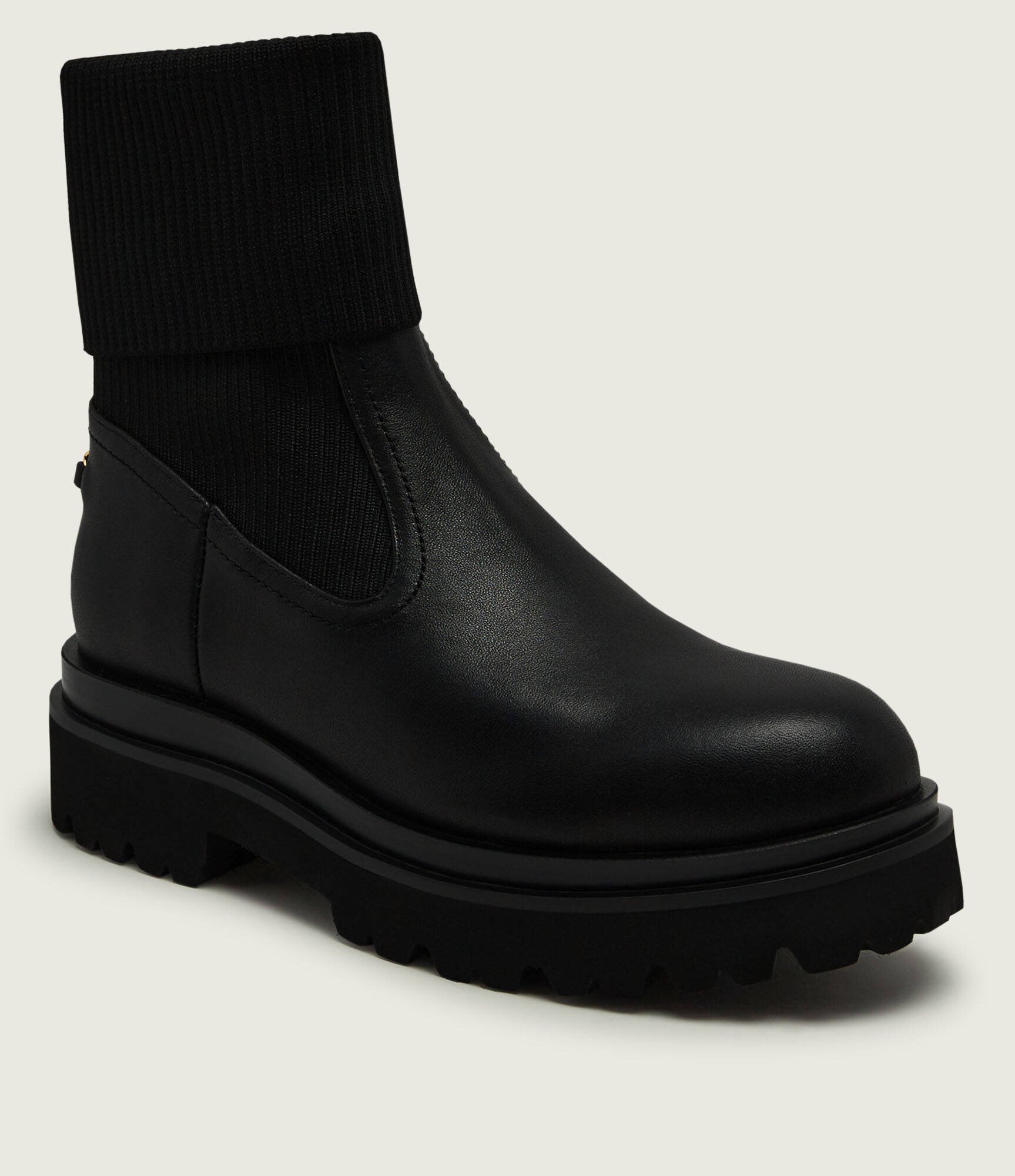 Coccinelle De piele botine Fanny