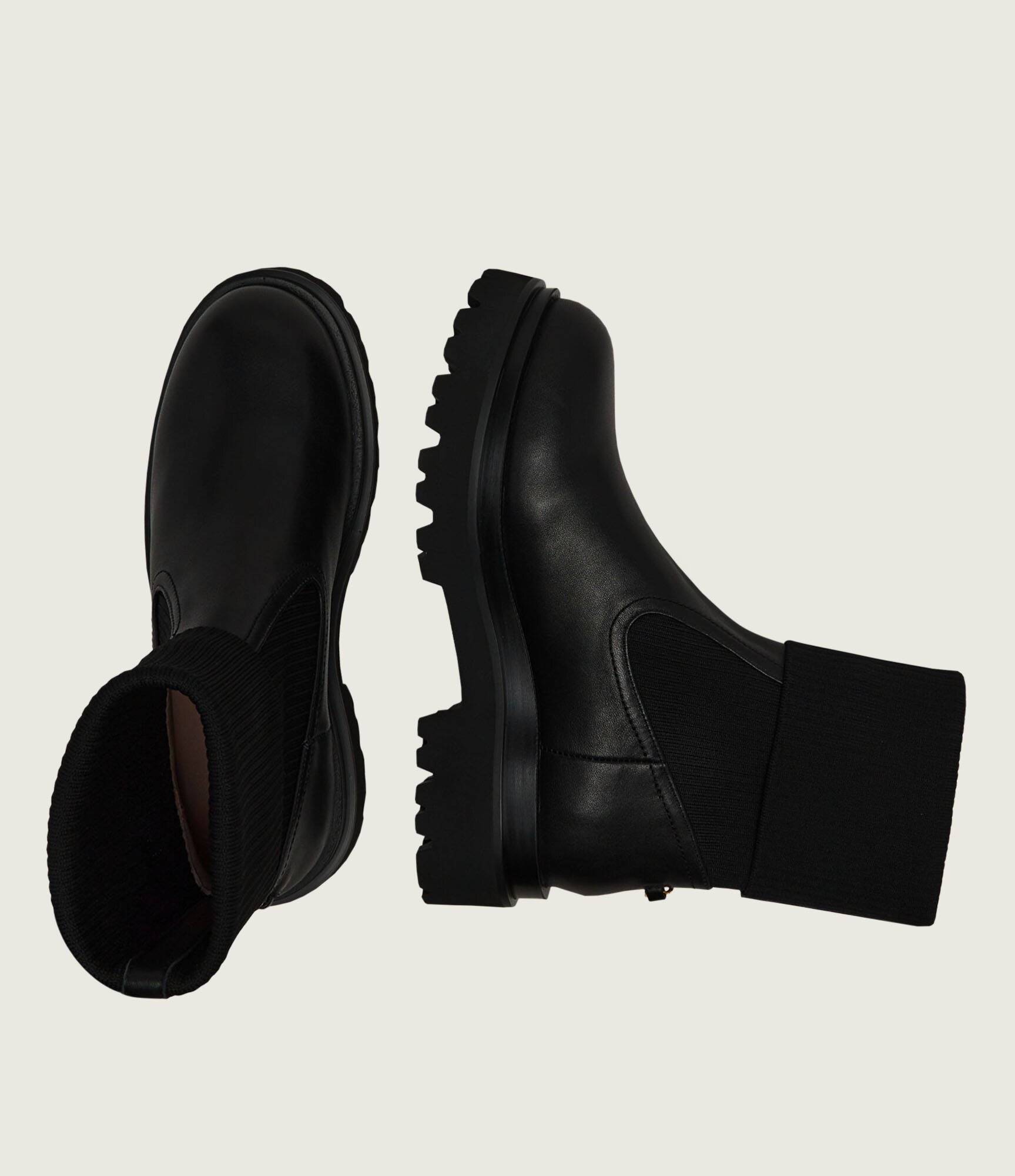 Coccinelle De piele botine Fanny