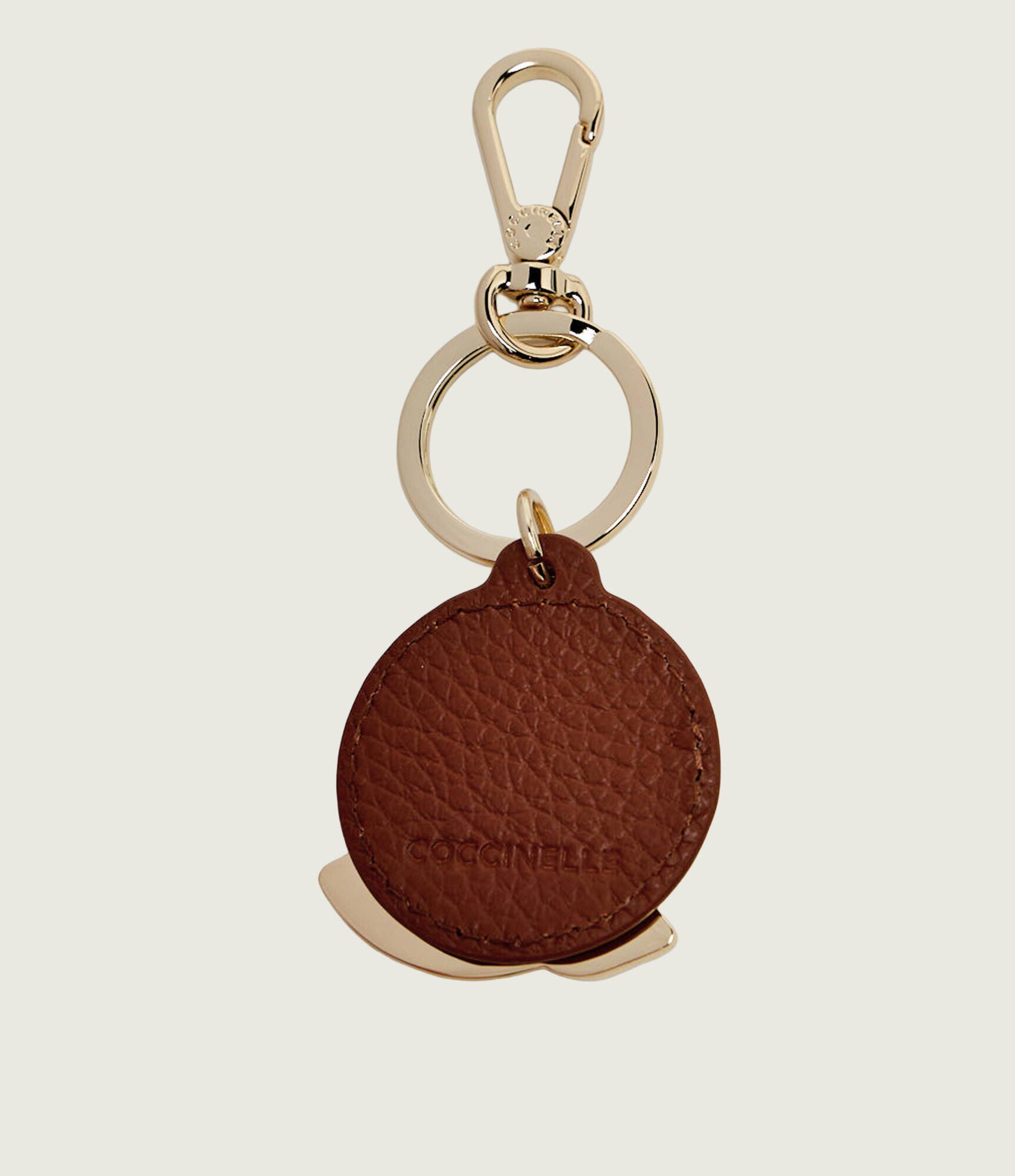 Coccinelle De piele breloc C-ME