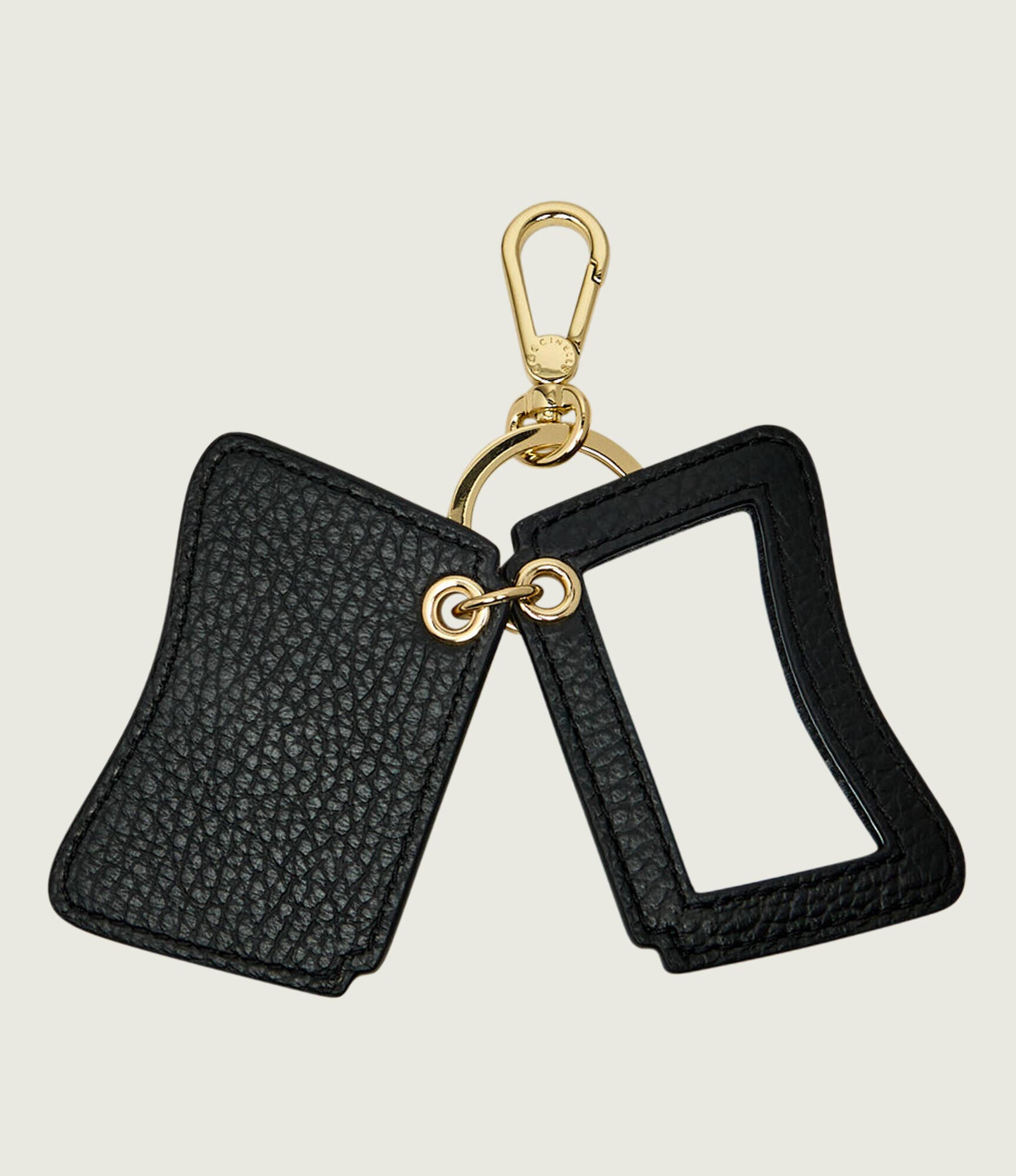 Coccinelle De piele breloc C-ME