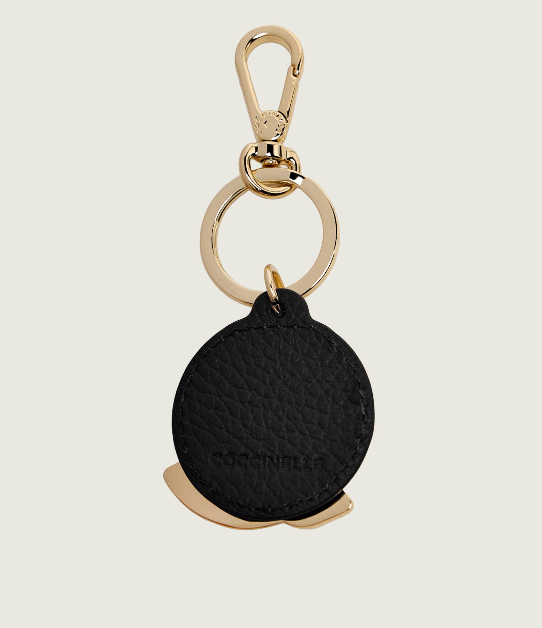 Coccinelle De piele breloc C-ME