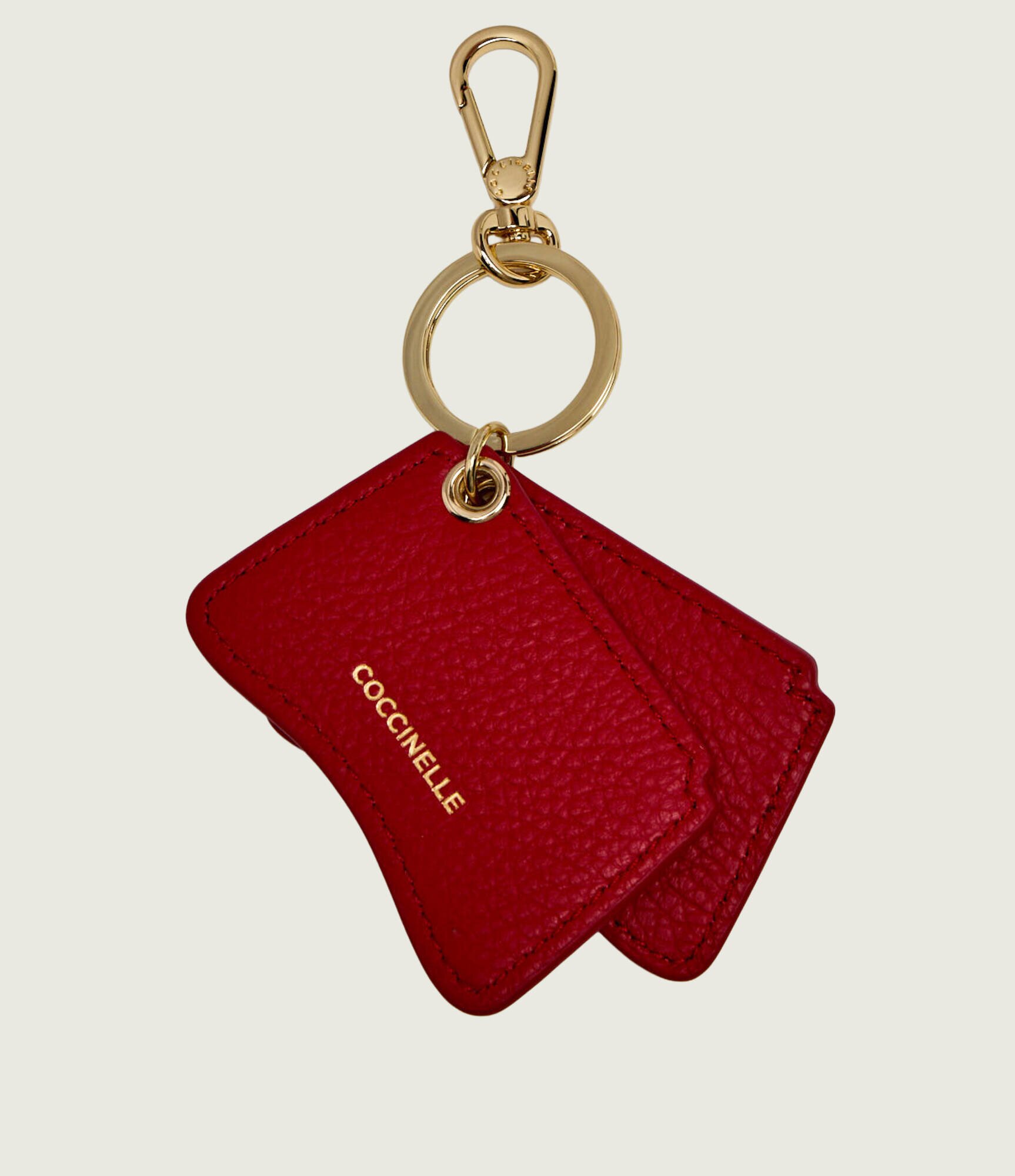 Coccinelle De piele breloc C-ME