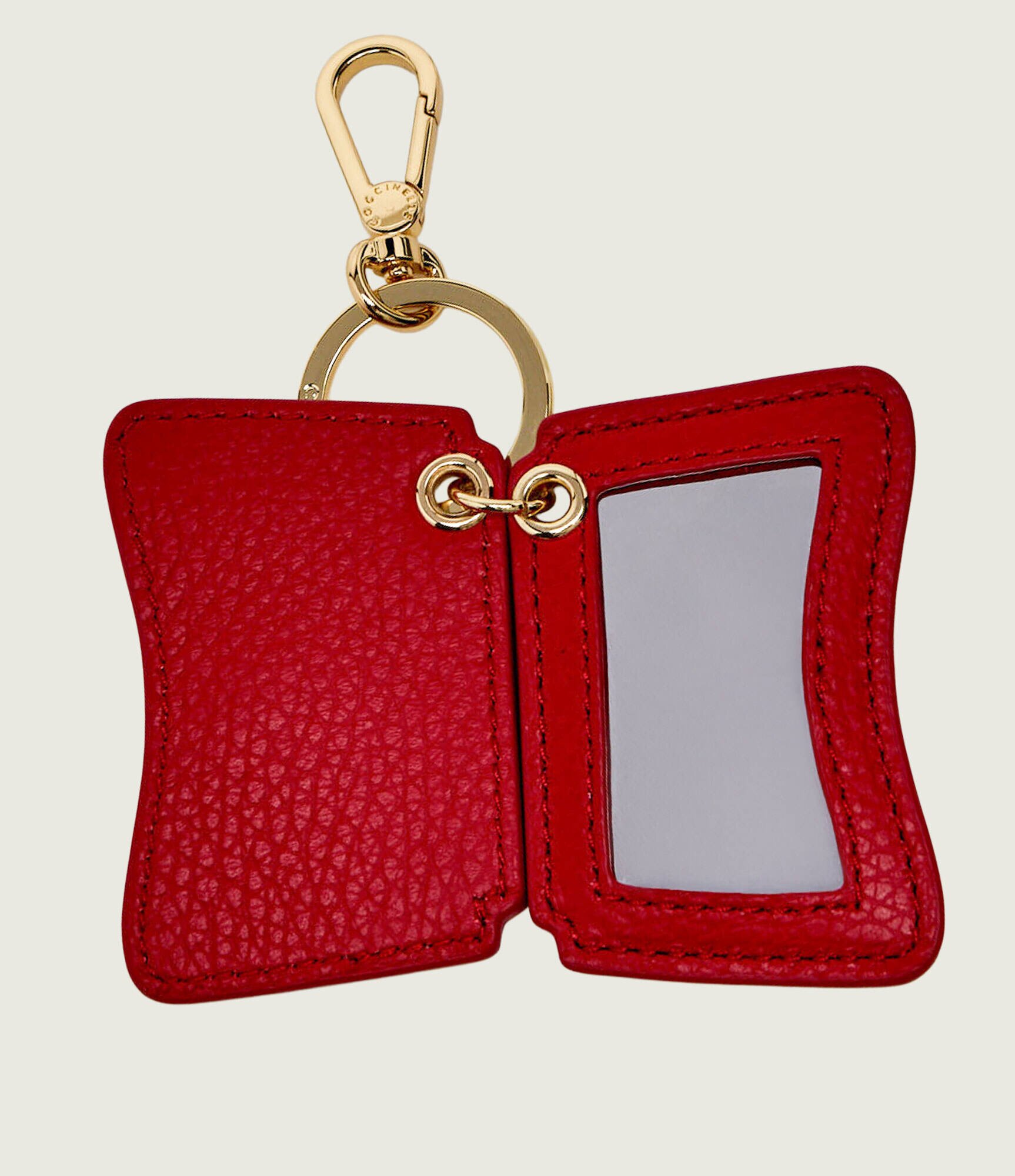 Coccinelle De piele breloc C-ME