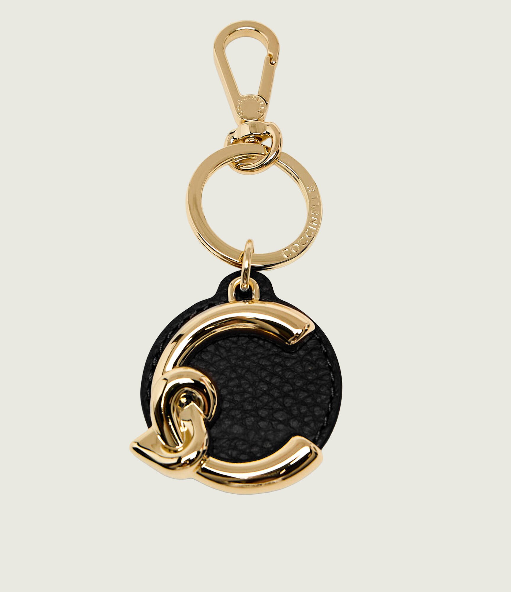 Coccinelle De piele breloc C-ME