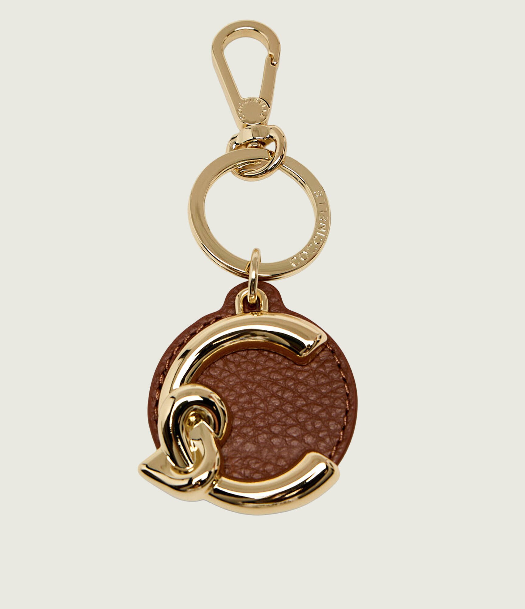 Coccinelle De piele breloc C-ME