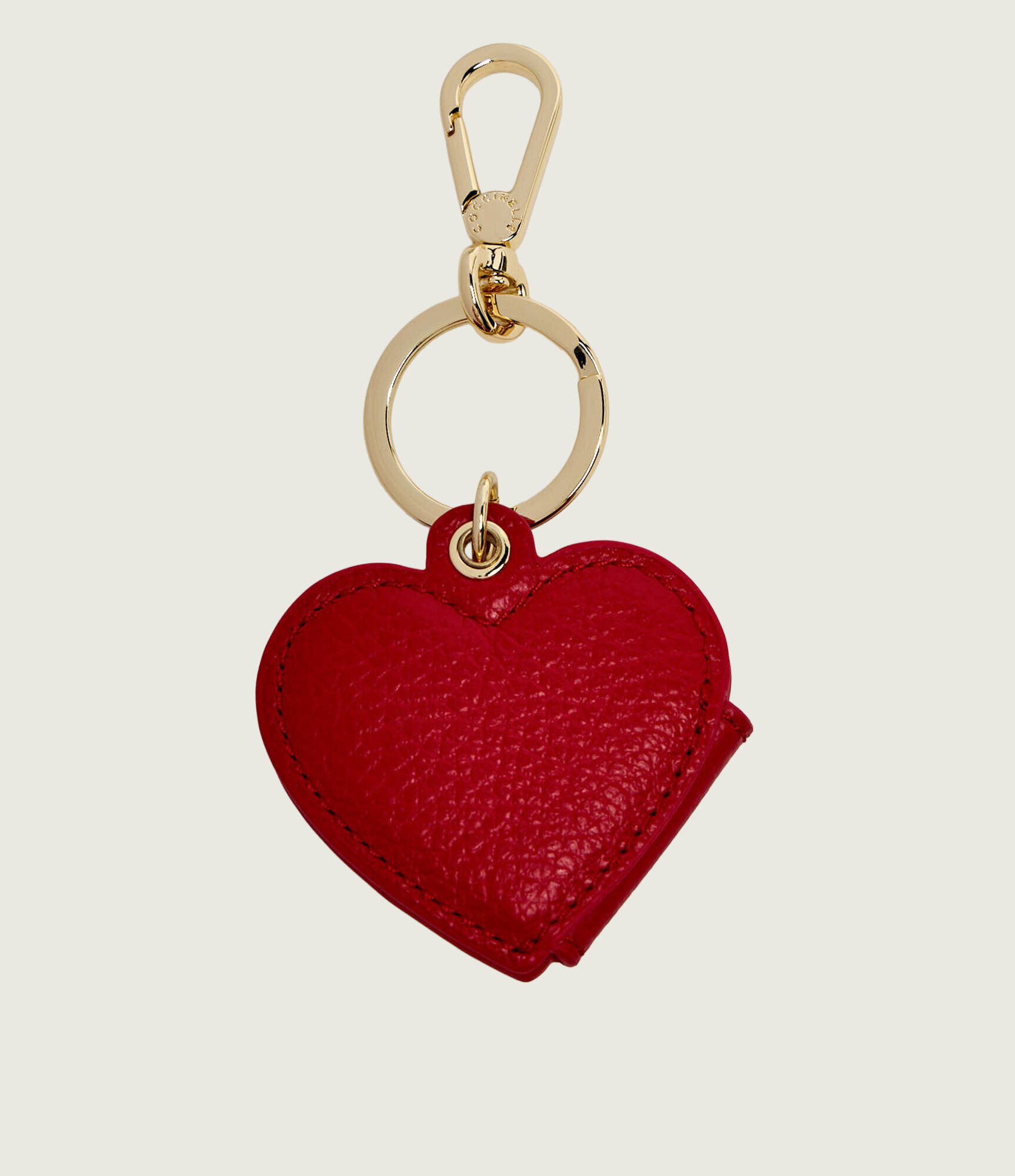 Coccinelle De piele breloc HEARTY