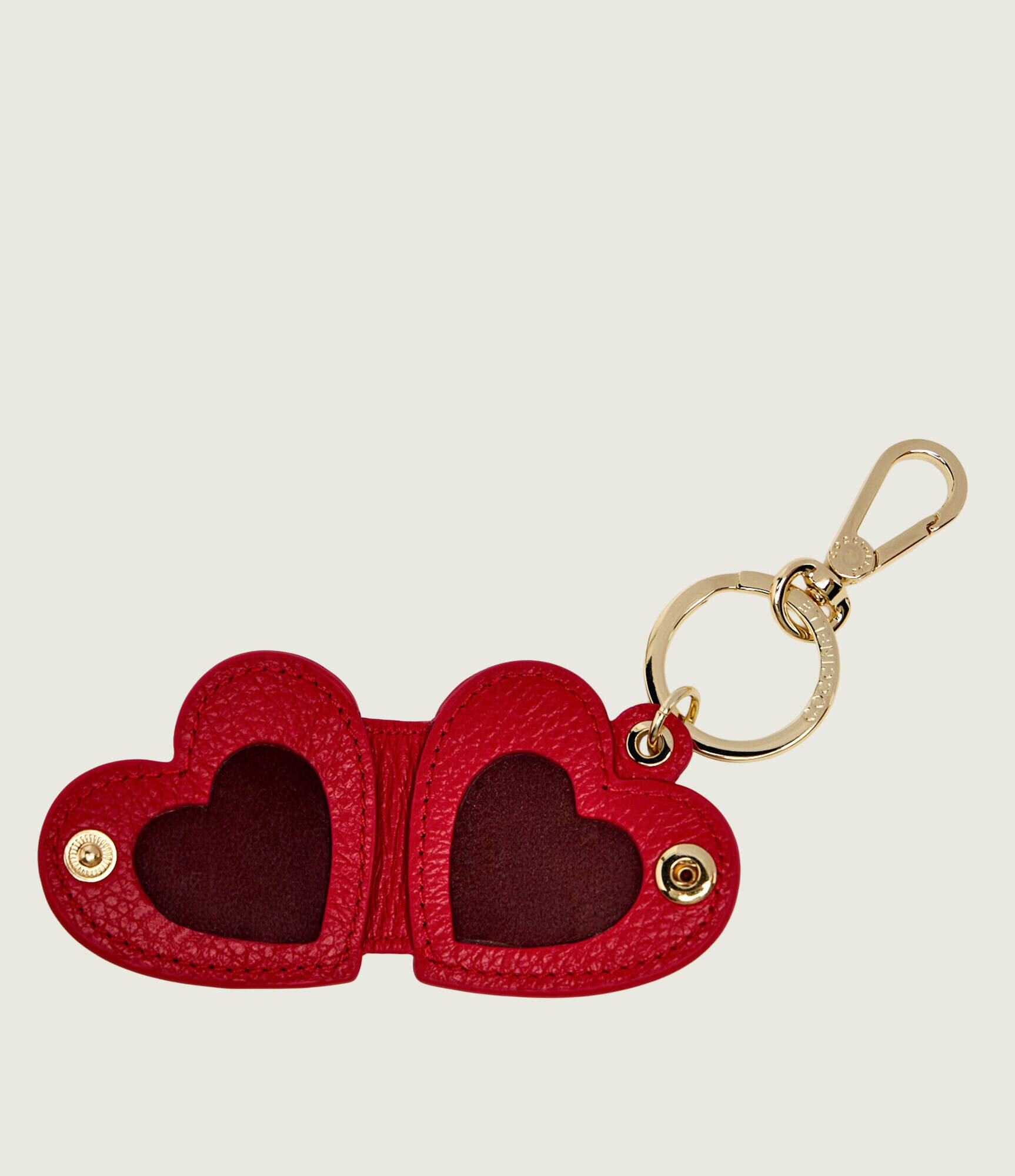 Coccinelle De piele breloc HEARTY