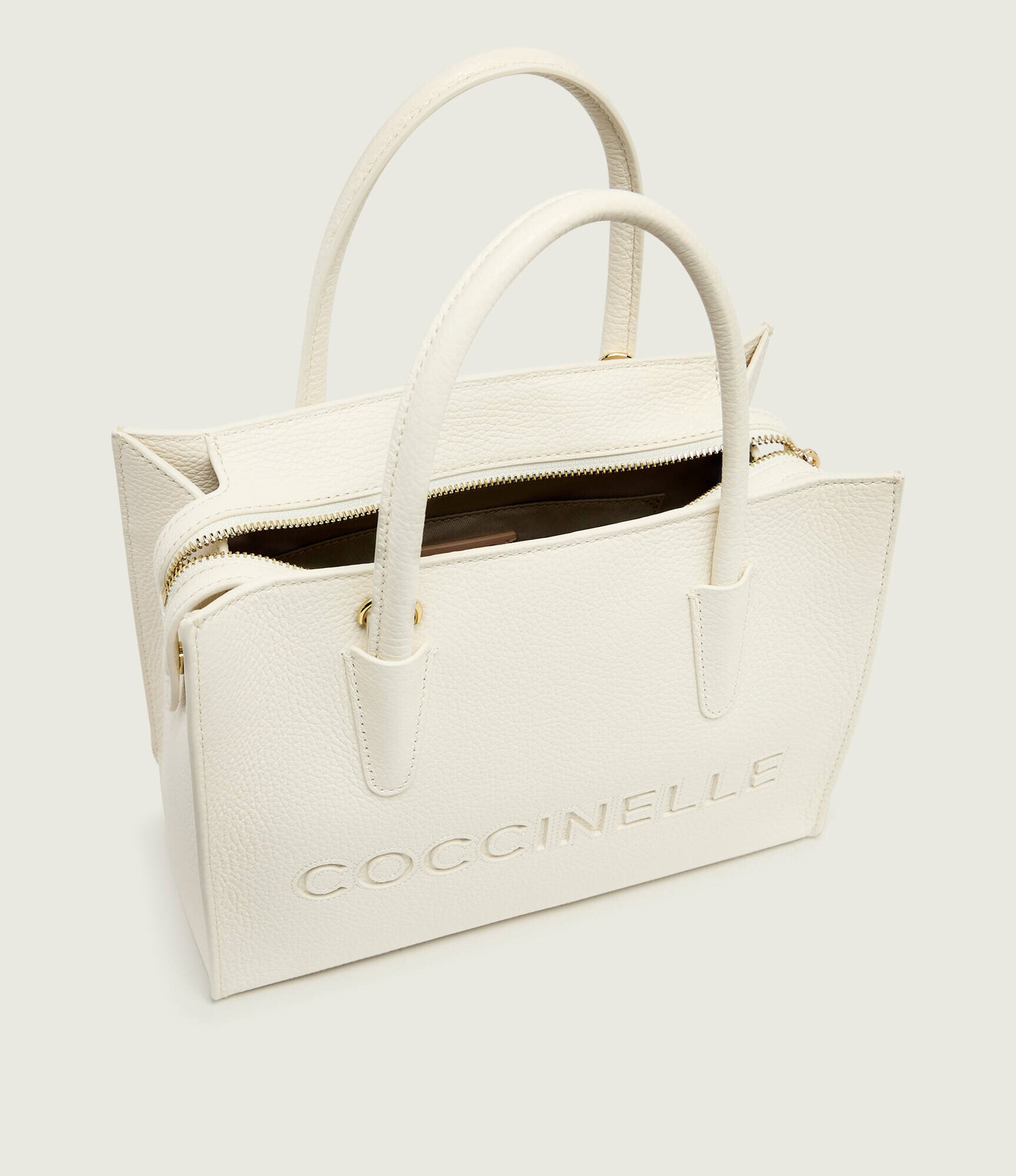 Coccinelle De piele cufăr MYRTHA26