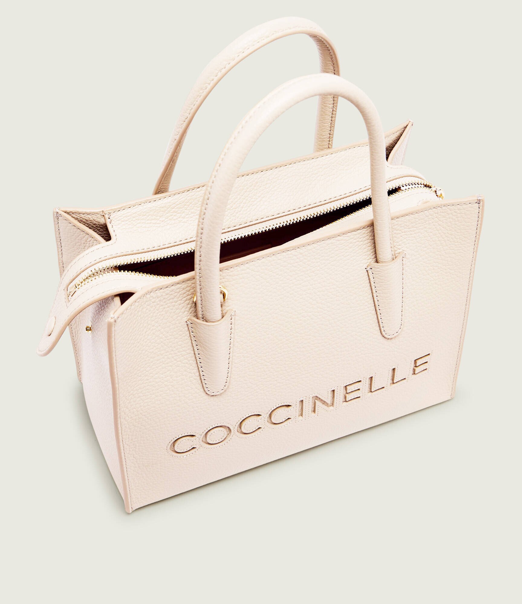 Coccinelle De piele cufăr Myrtha26
