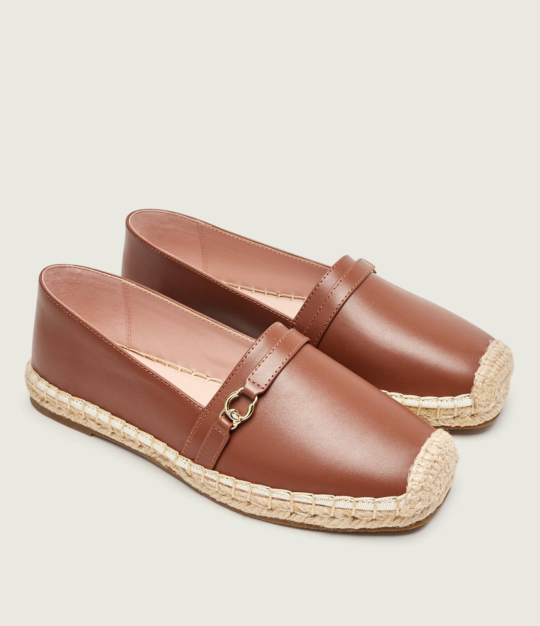 Coccinelle De piele espadrile C-EASY