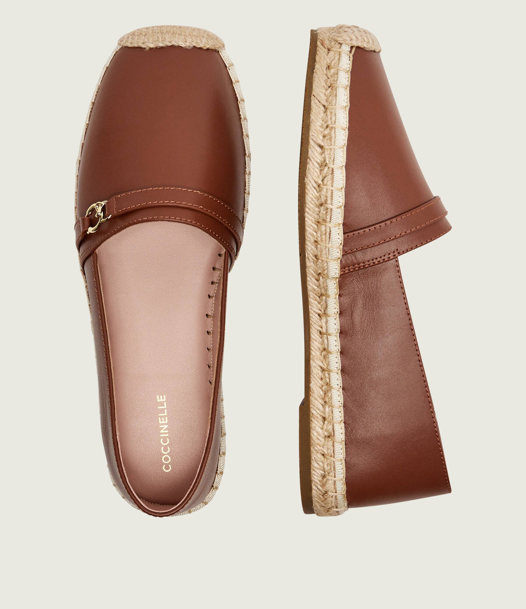 Coccinelle De piele espadrile C-EASY