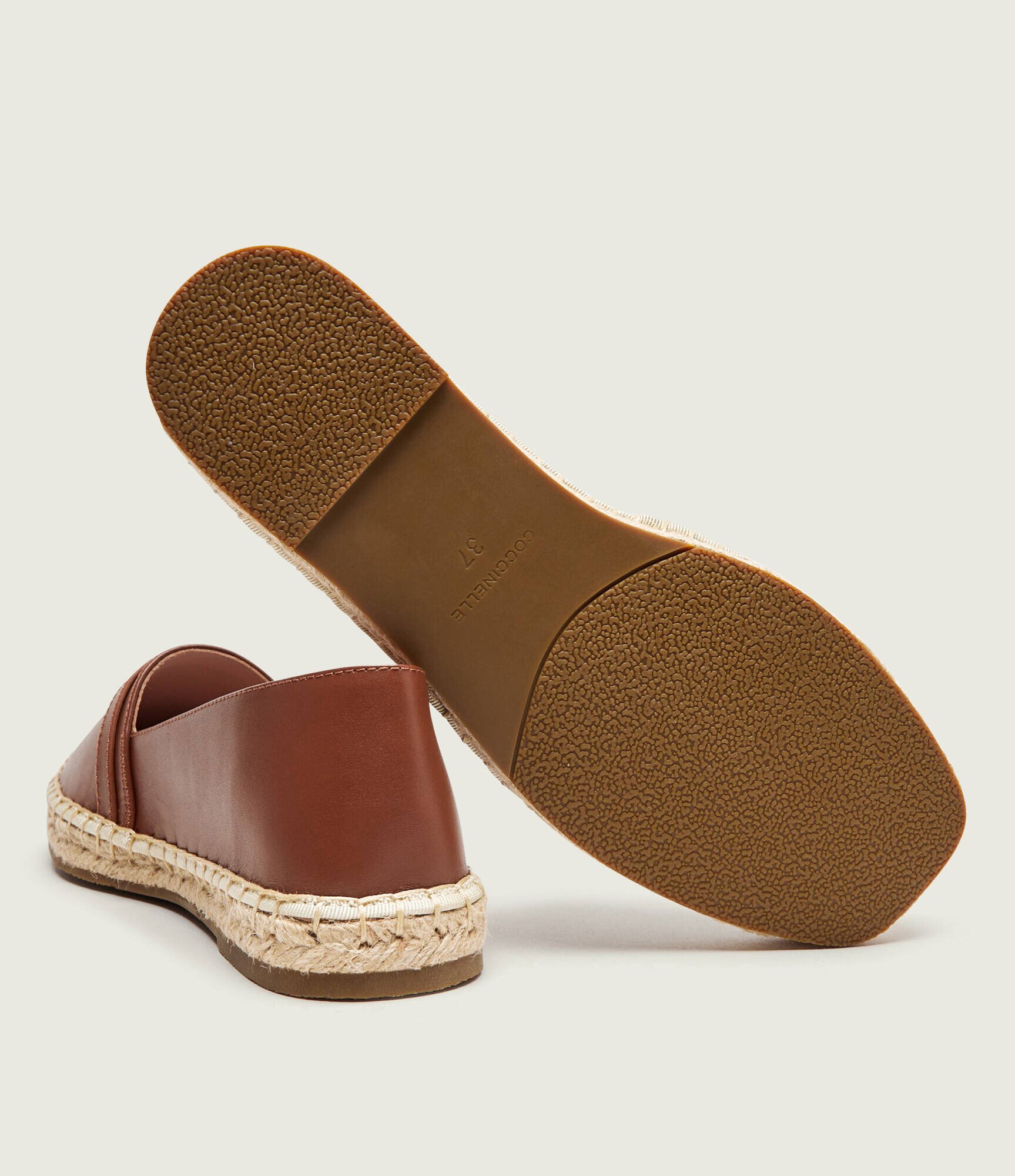 Coccinelle De piele espadrile C-EASY