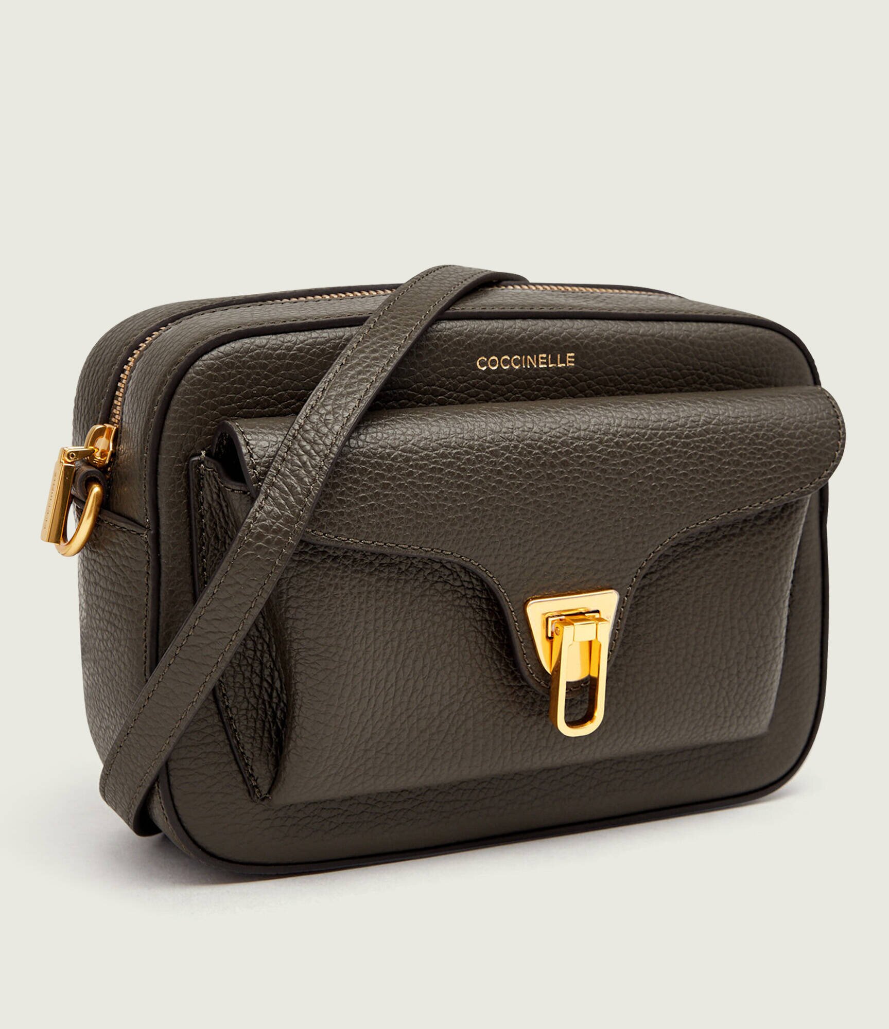 Coccinelle De piele geantă pe umăr Beat Soft