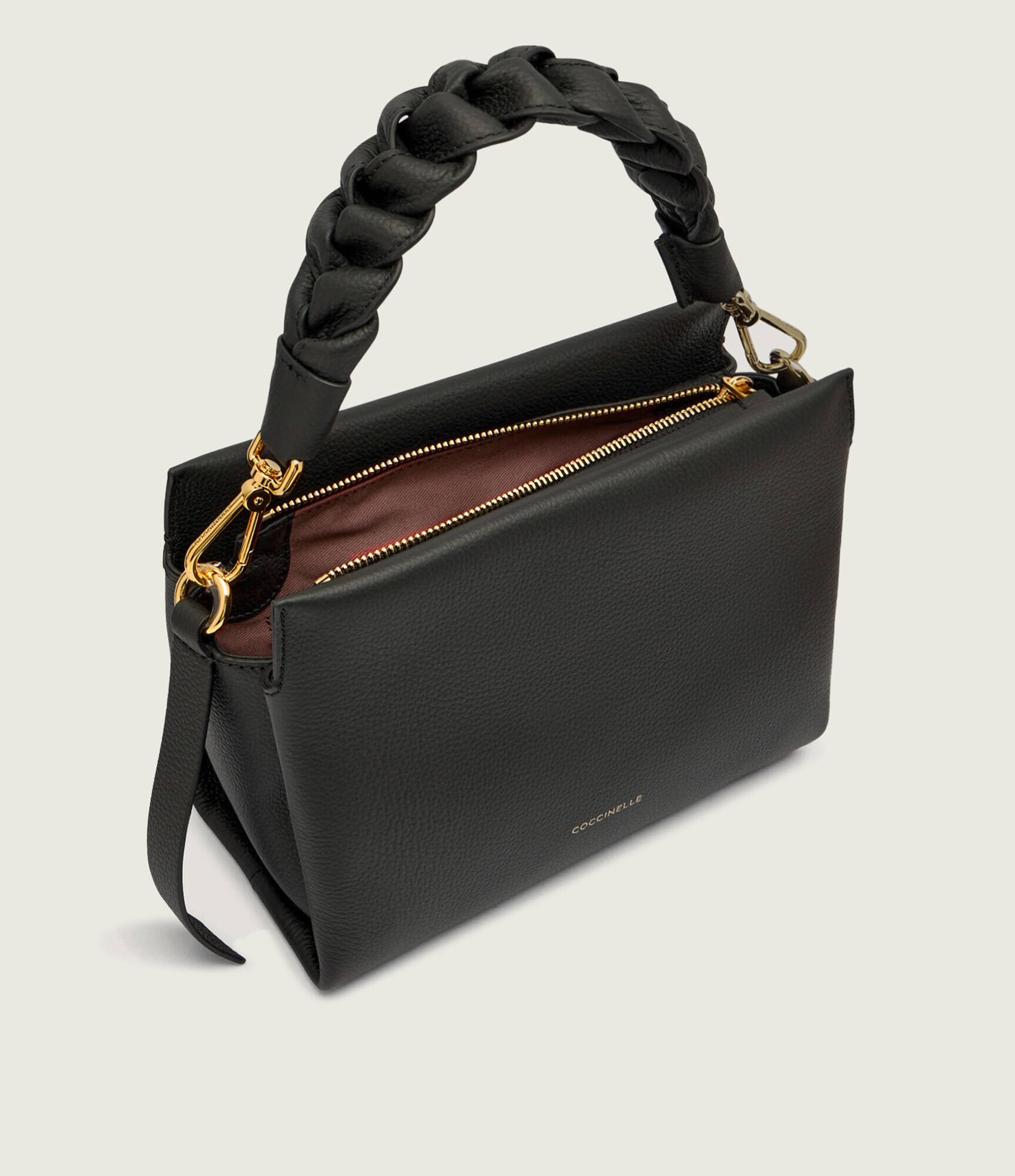 Coccinelle De piele geantă pe umăr Boheme Small