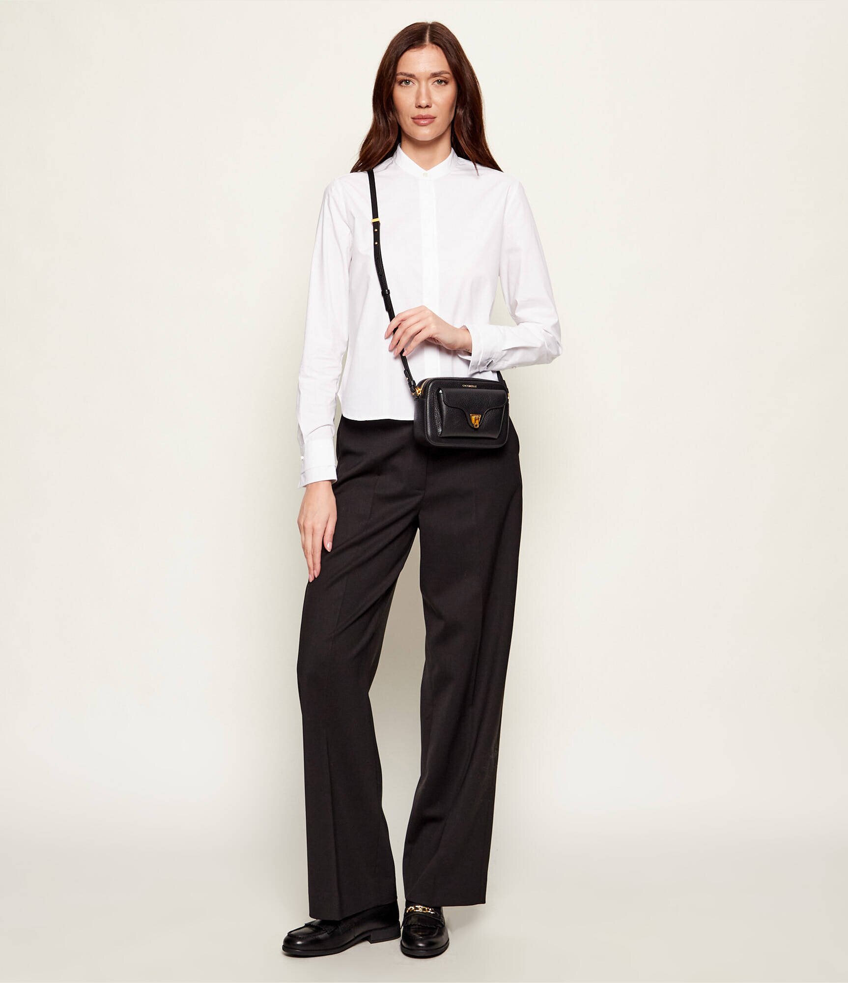 Coccinelle De piele geantă poștaș Beat Soft