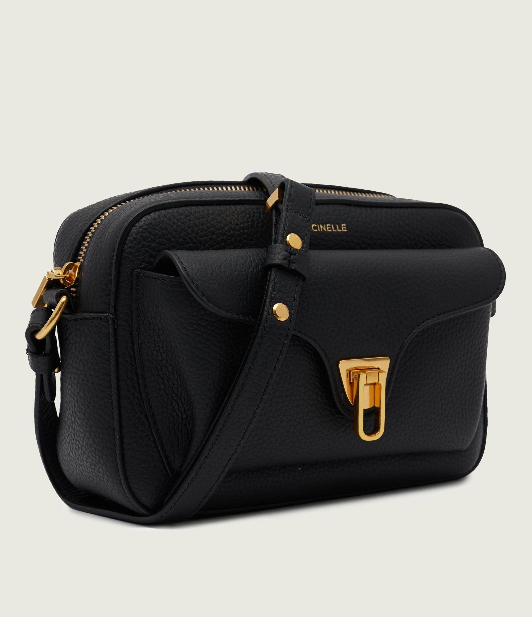 Coccinelle De piele geantă poștaș Beat Soft
