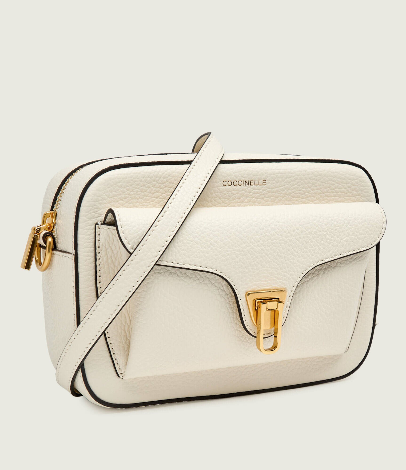 Coccinelle De piele geantă poștaș Beat Soft