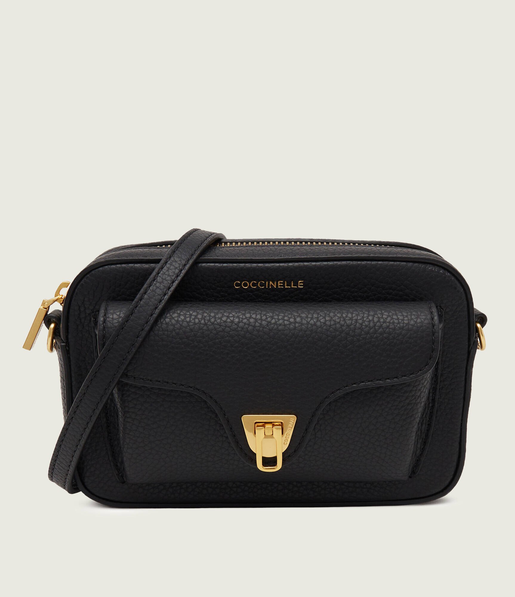 Coccinelle De piele geantă poștaș Beat Soft