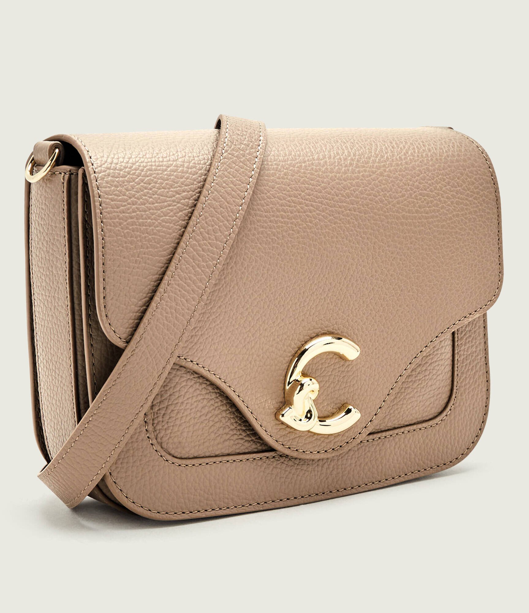 Coccinelle De piele geantă poștaș C-Me