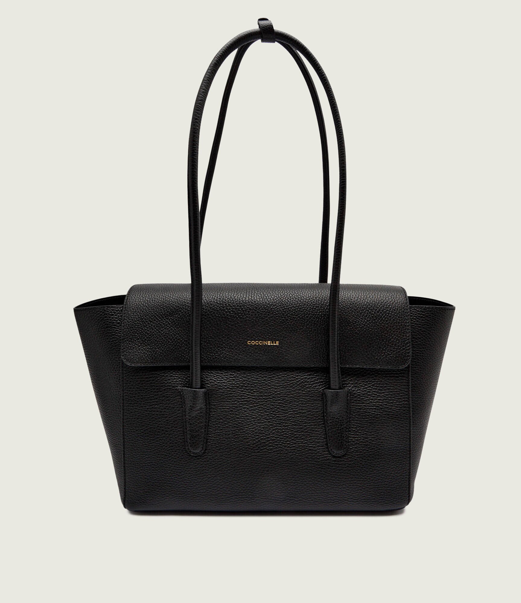 Coccinelle De piele geantă shopper 4w1 Double Beat