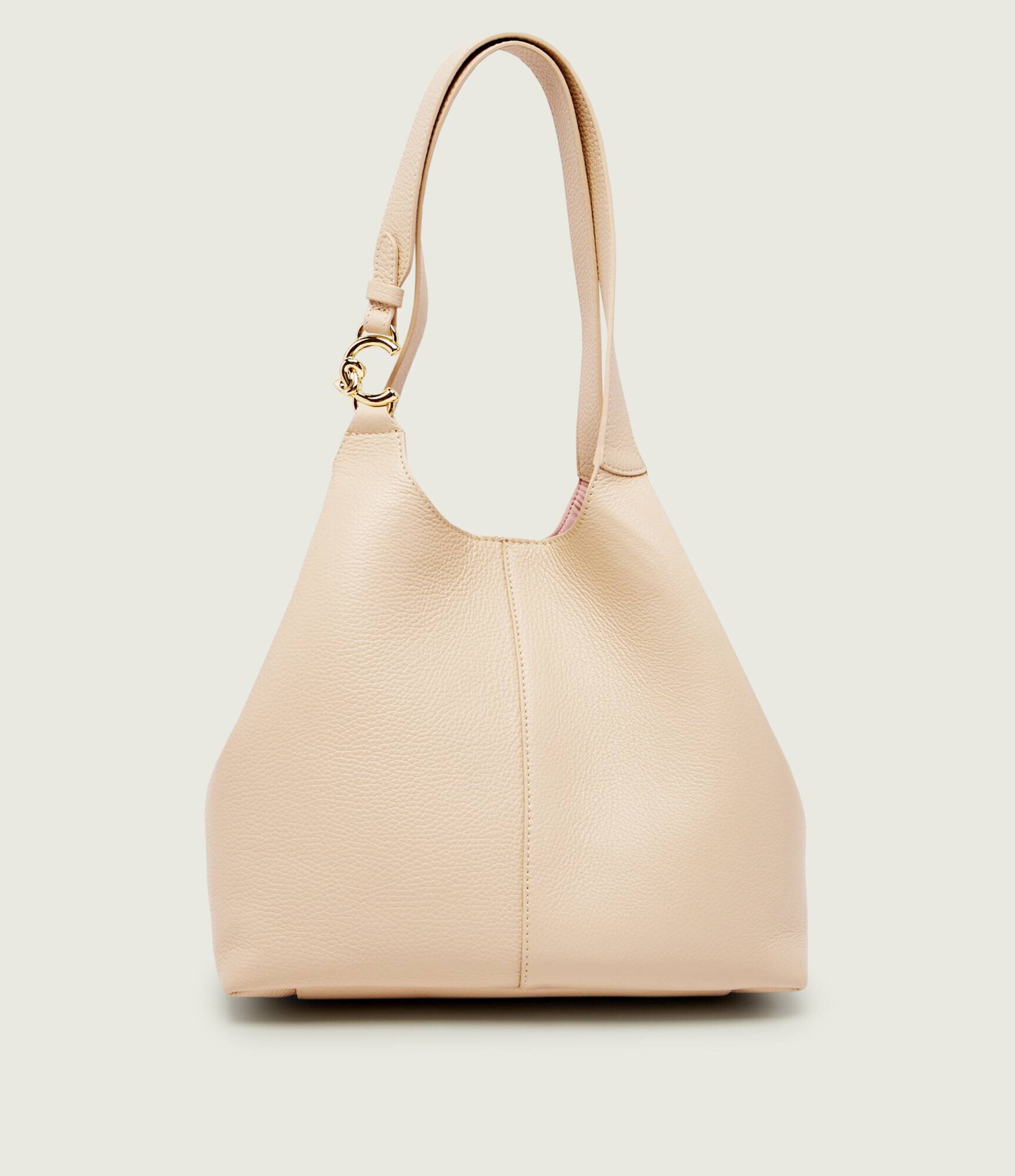 Coccinelle De piele geantă shopper + borsetă C-Easy