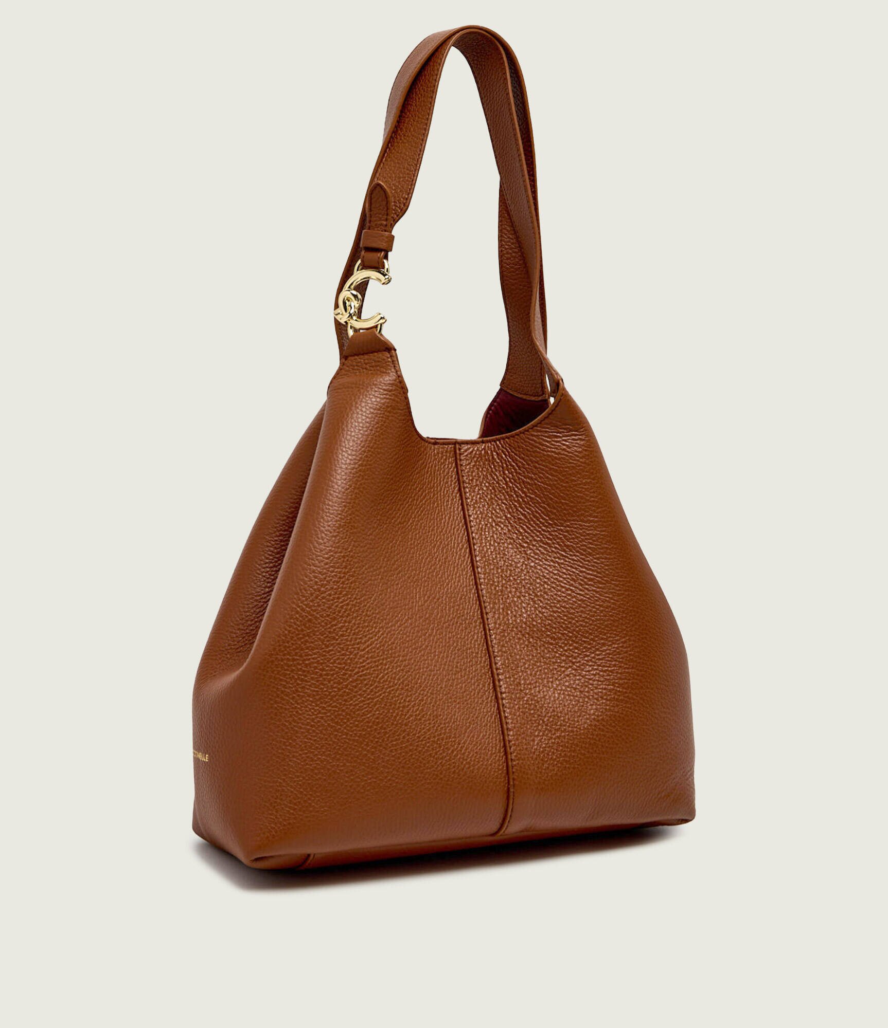 Coccinelle De piele geantă shopper + borsetă C-Easy