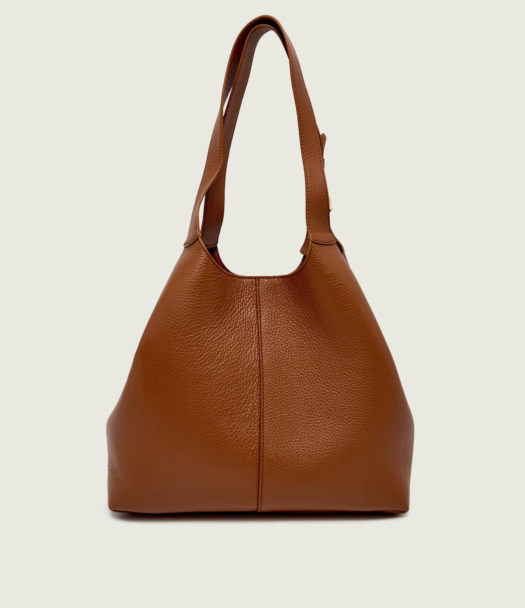 Coccinelle De piele geantă shopper + borsetă C-Easy
