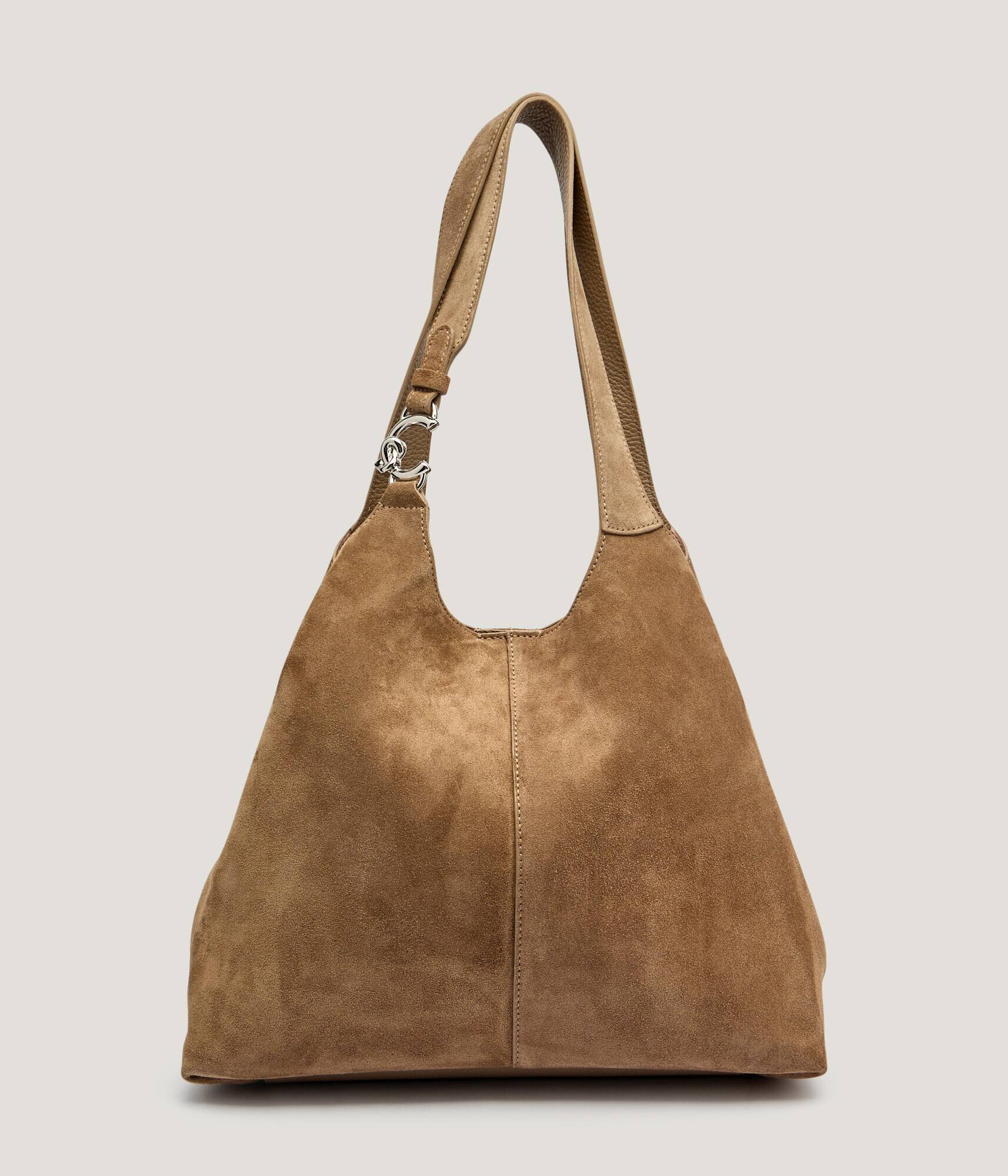 Coccinelle De piele geantă shopper + borsetă C-Easy