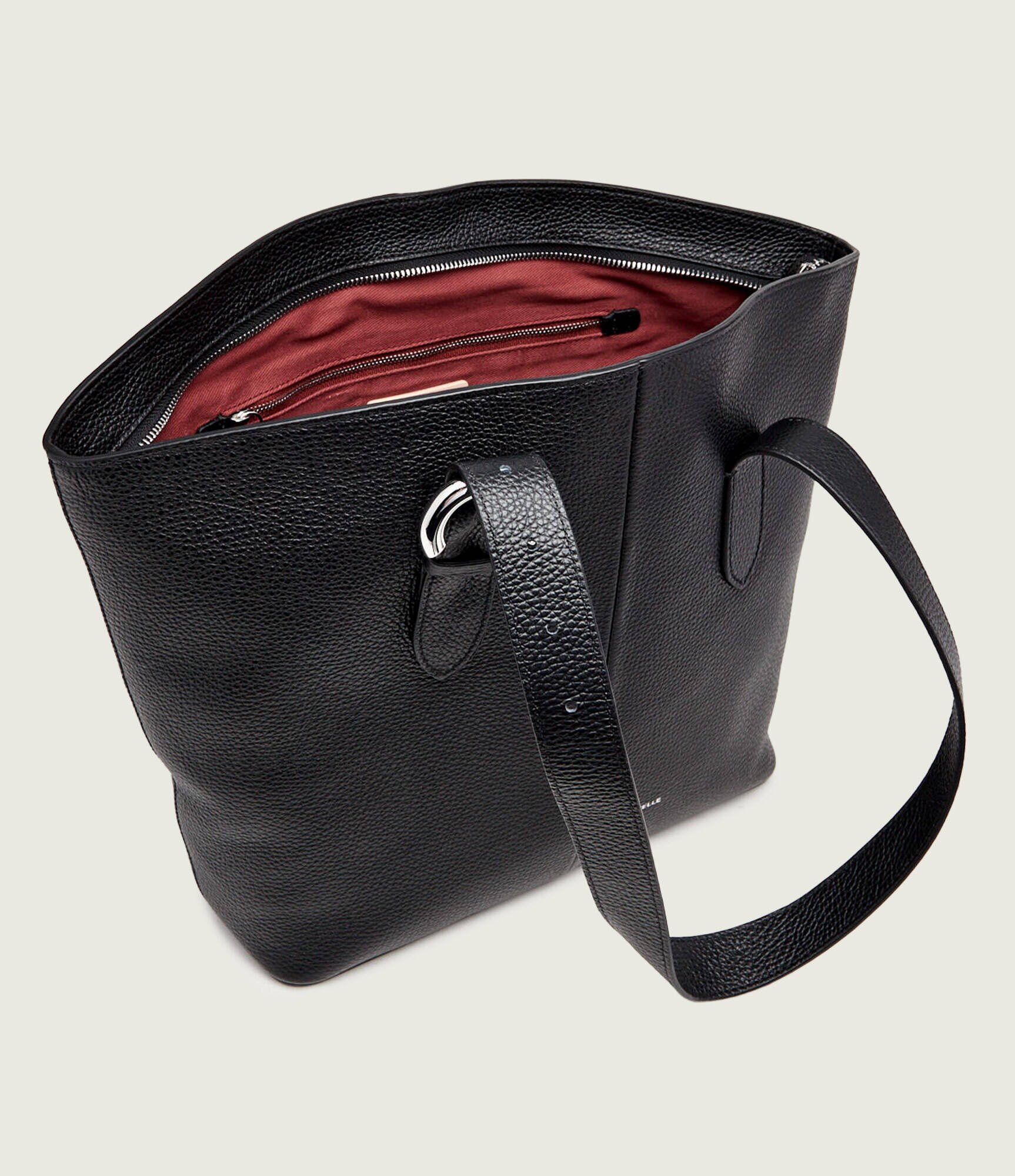 Coccinelle De piele geantă shopper Efern
