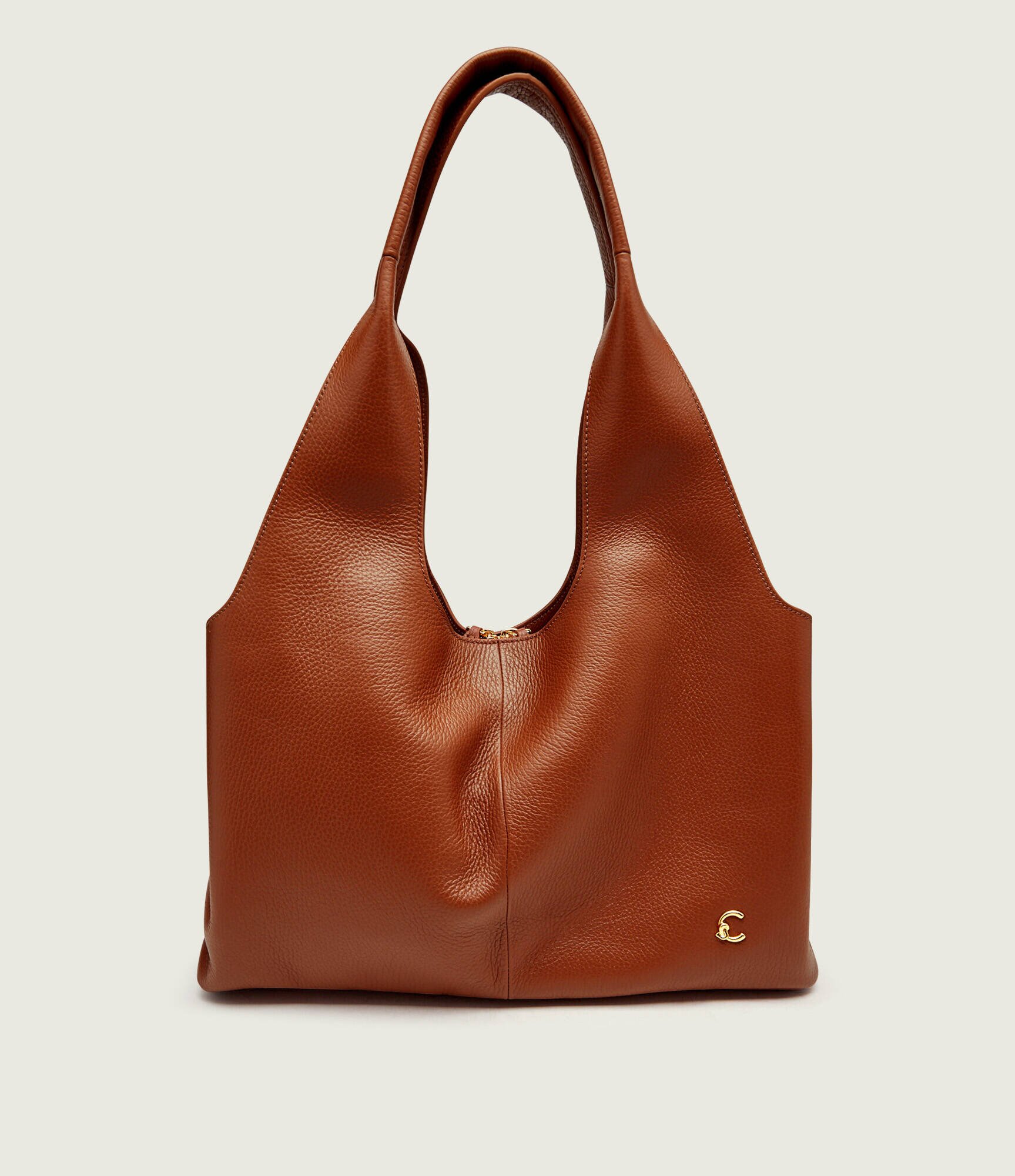 Coccinelle De piele geantă shopper Nell