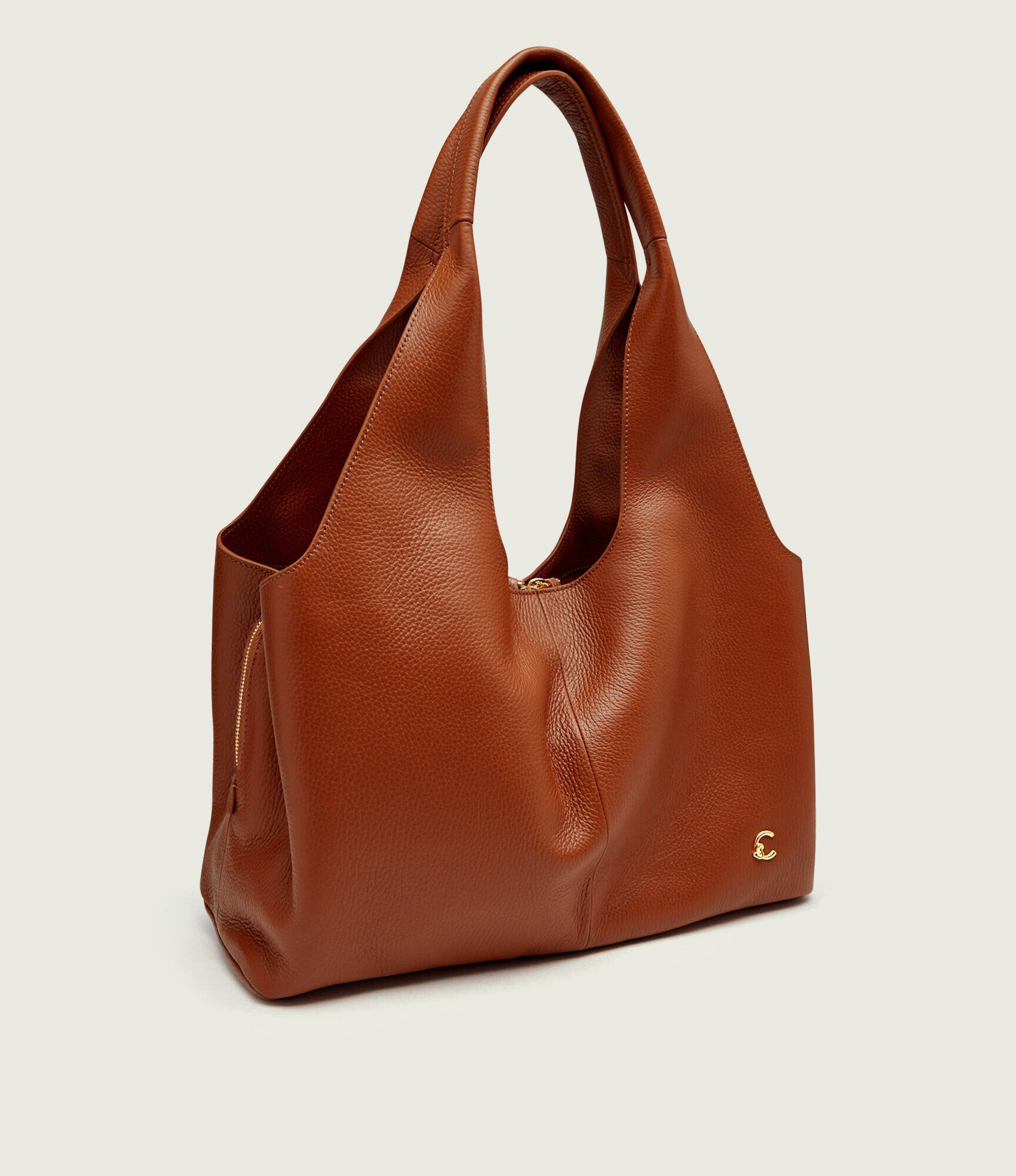 Coccinelle De piele geantă shopper Nell