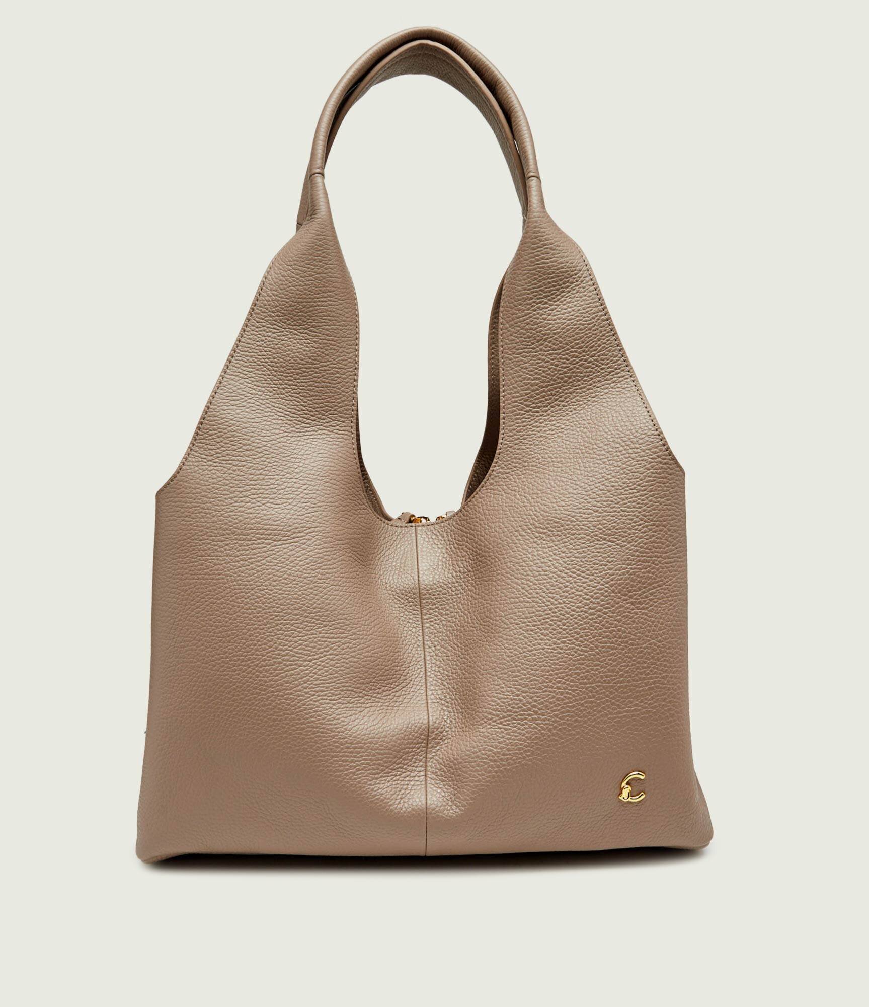 Coccinelle De piele geantă shopper Nell
