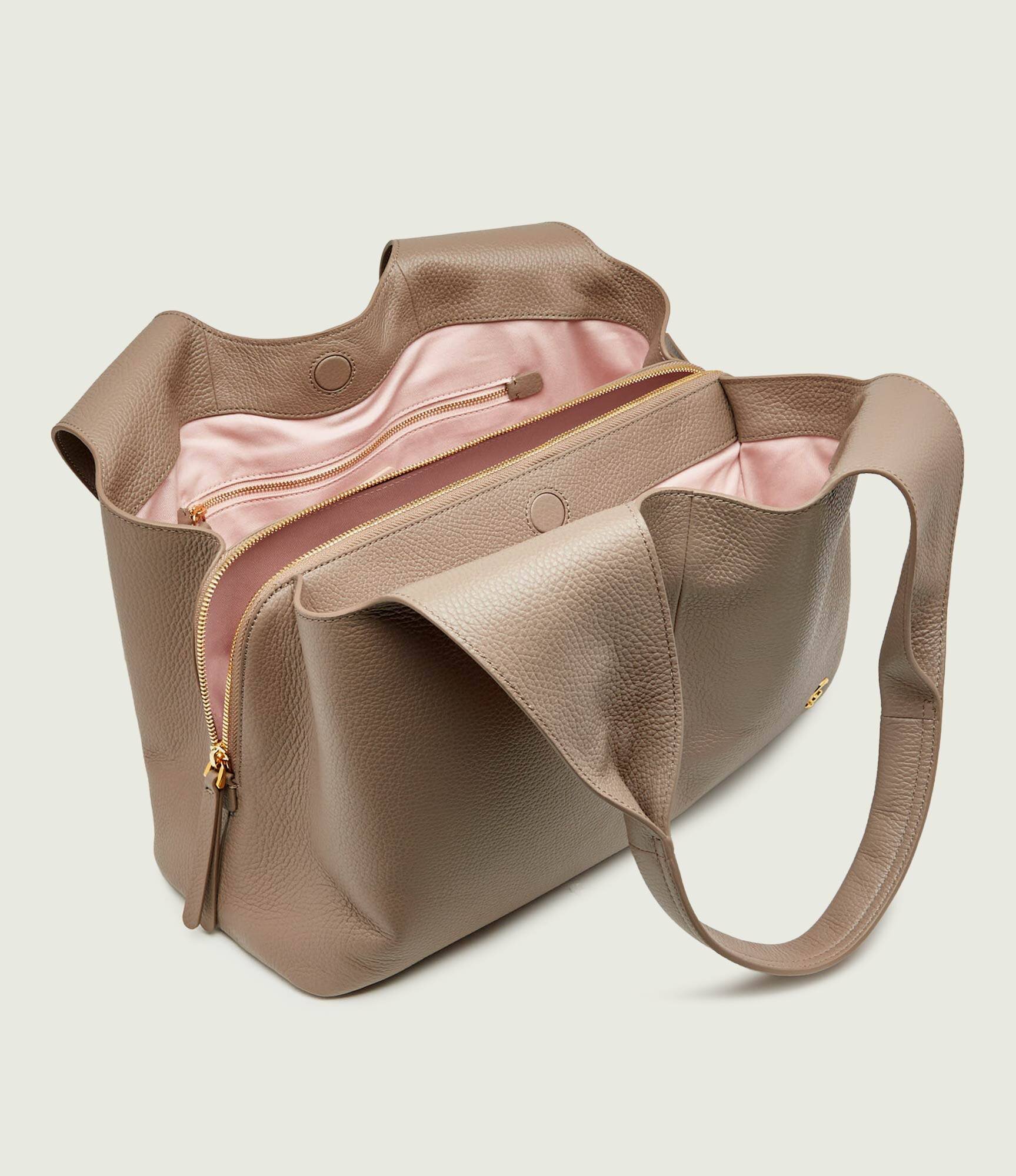 Coccinelle De piele geantă shopper Nell
