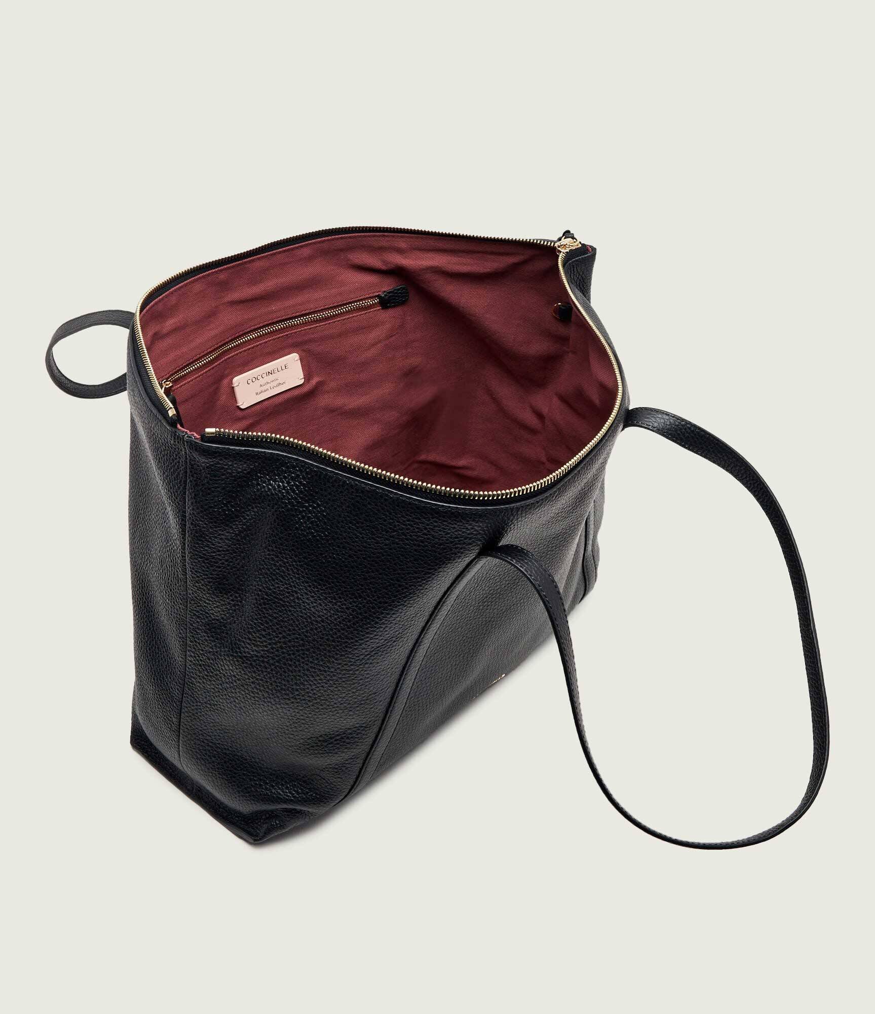 Coccinelle De piele geantă shopper Nory