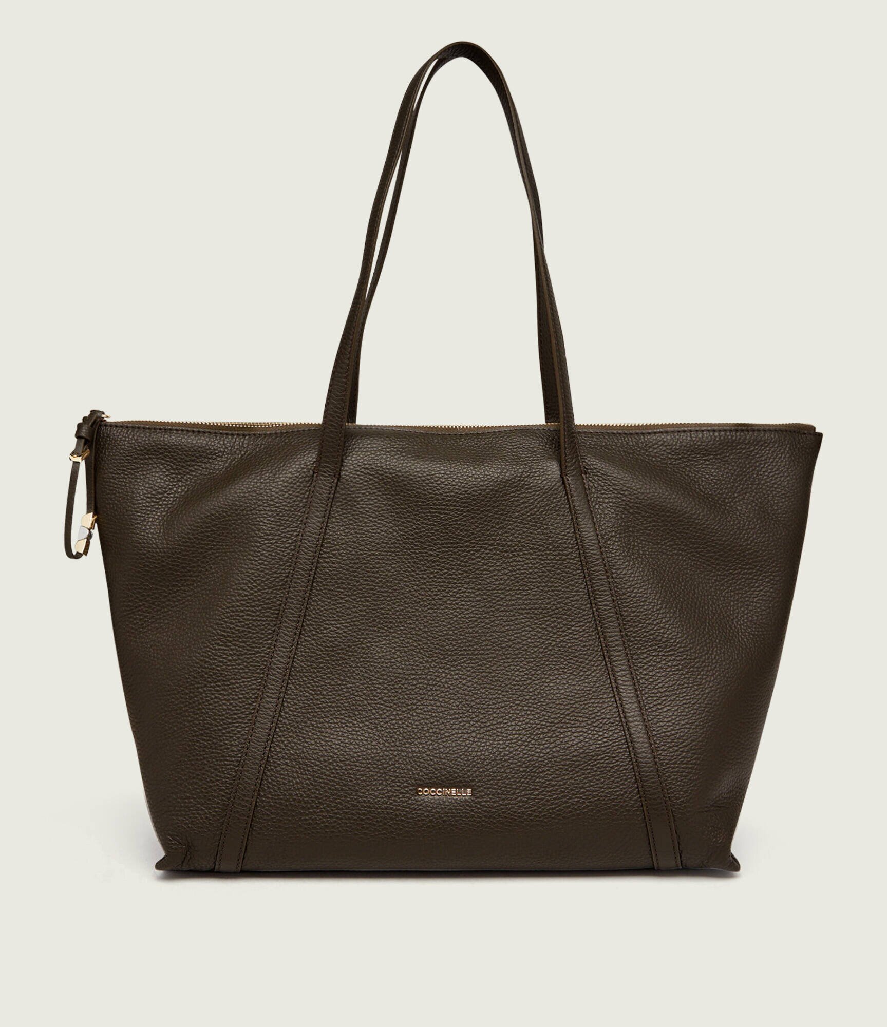 Coccinelle De piele geantă shopper Nory