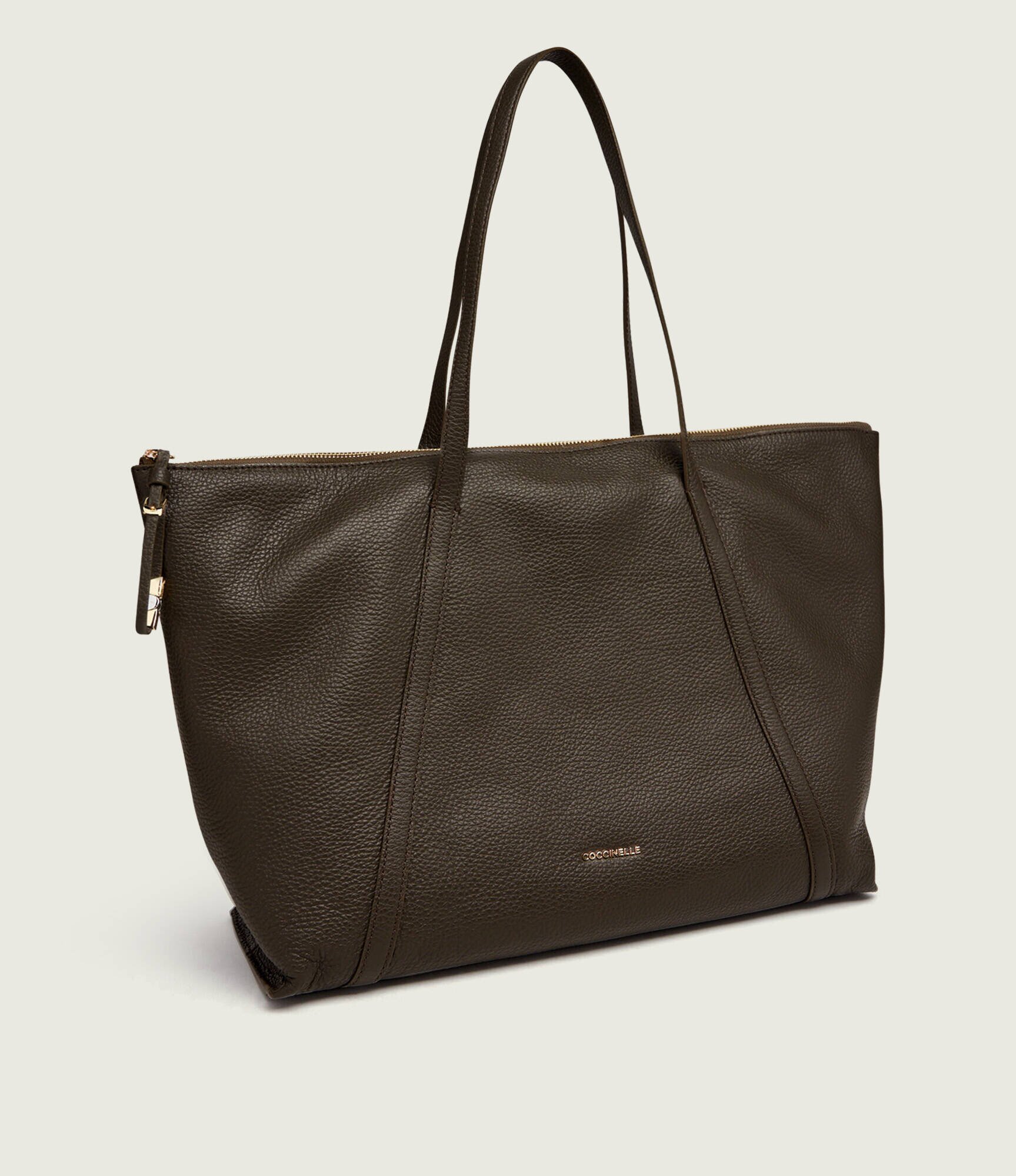 Coccinelle De piele geantă shopper Nory