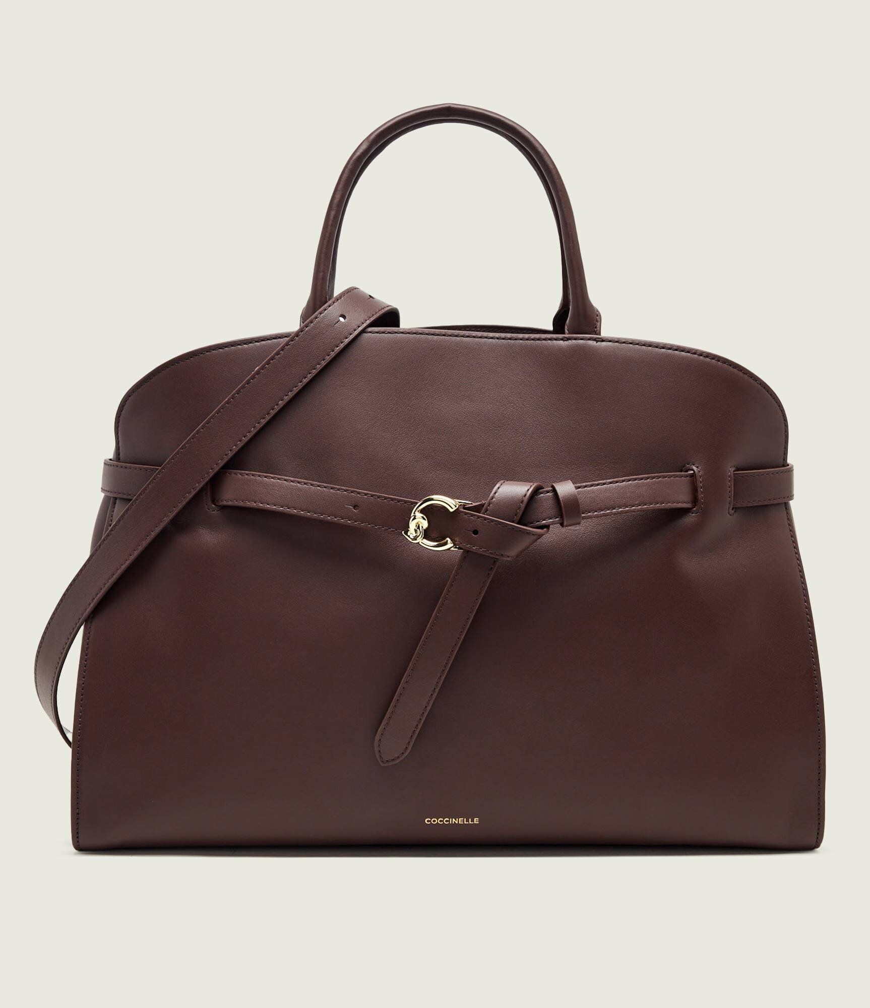 Coccinelle De piele geantă shopper Sabine