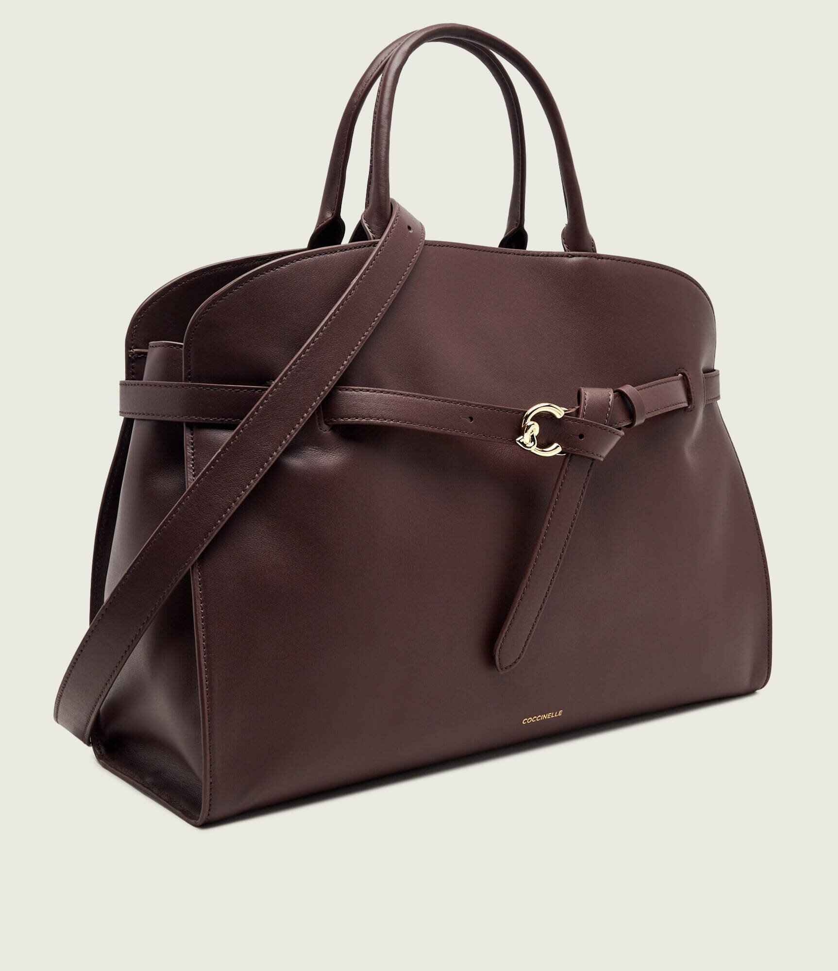 Coccinelle De piele geantă shopper Sabine