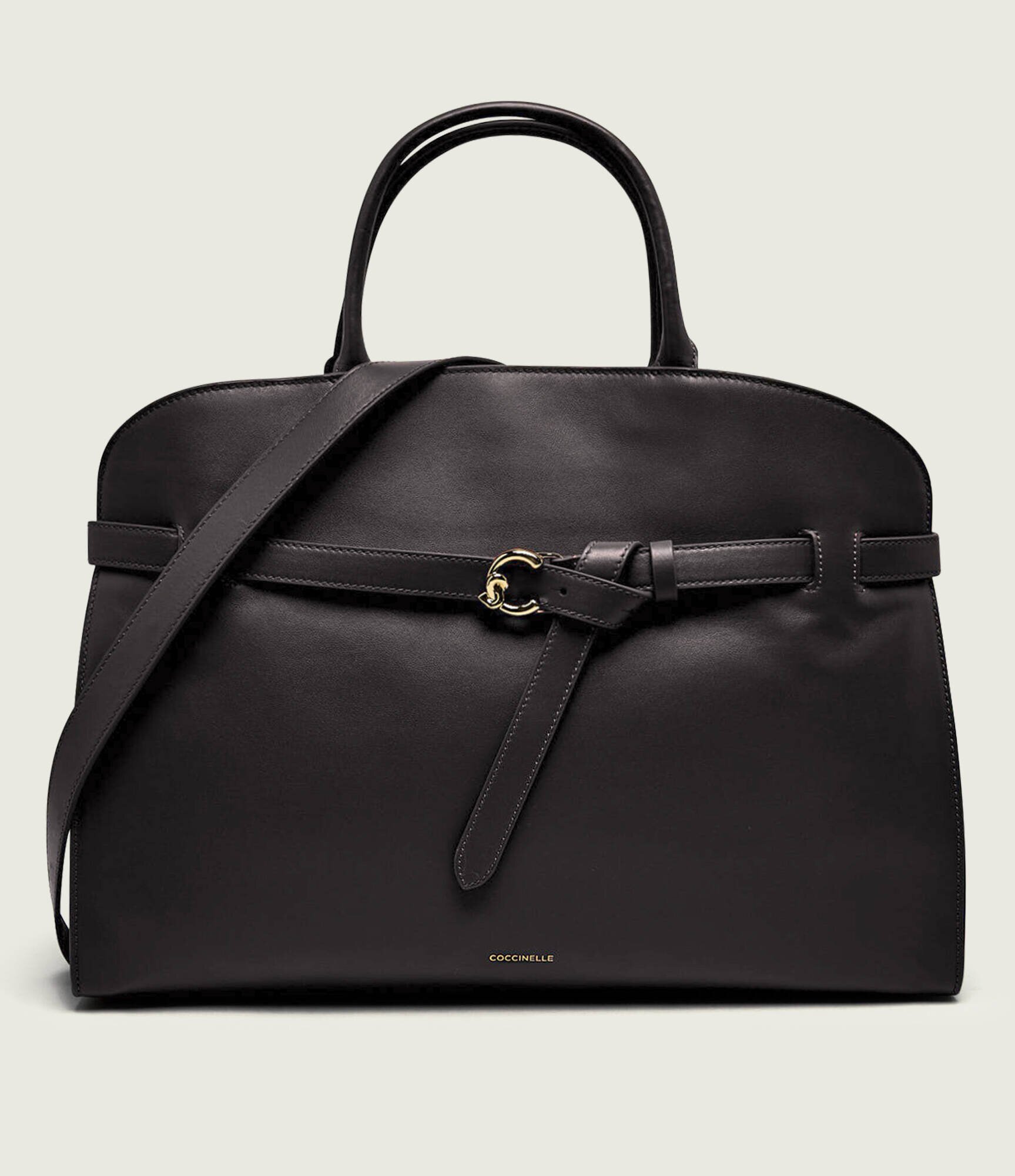 Coccinelle De piele geantă shopper Sabine