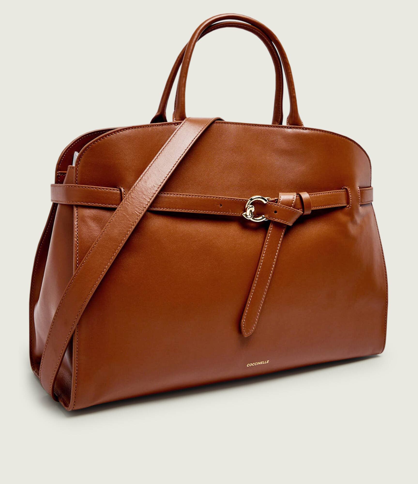 Coccinelle De piele geantă shopper Sabine
