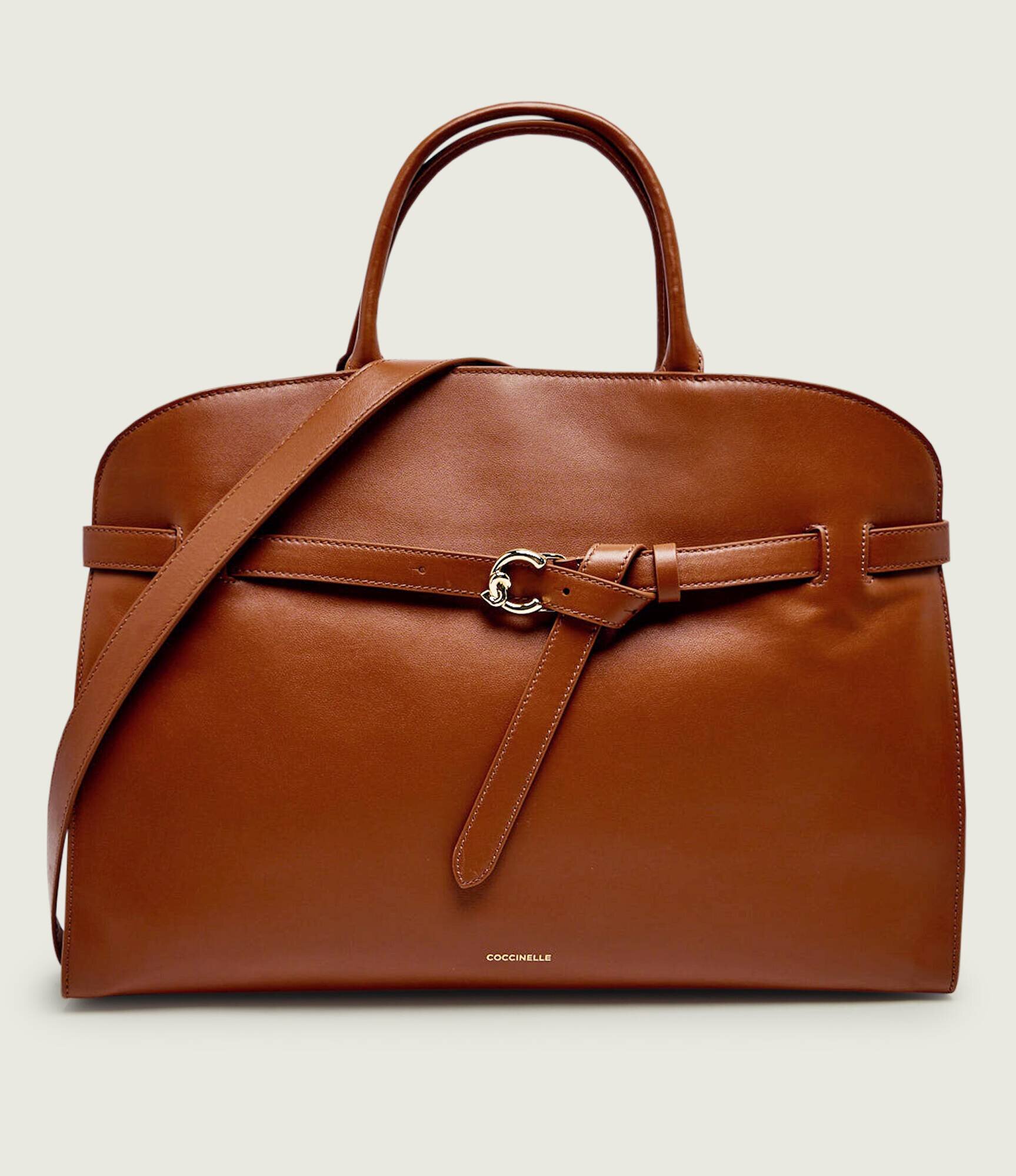 Coccinelle De piele geantă shopper Sabine